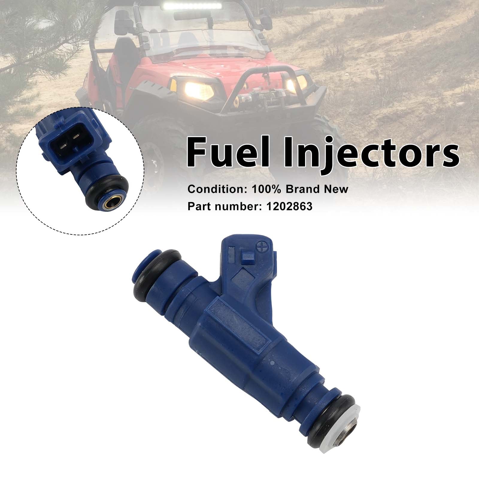 Fuel Injectors 1202863 For Polaris RZR Ranger Sportsman EFI 700 800