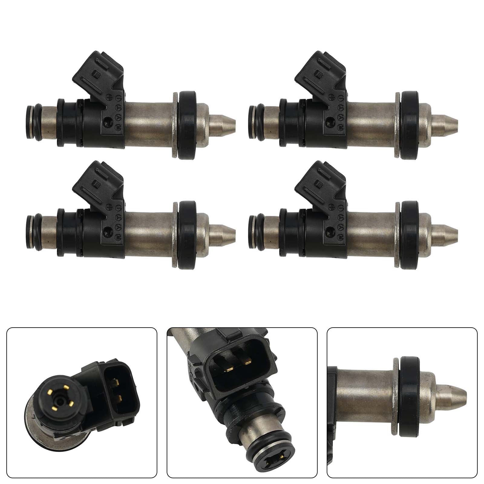4PC Fuel Injectors 06164-PCB-000 For Honda CBR1100XX 1999-2003