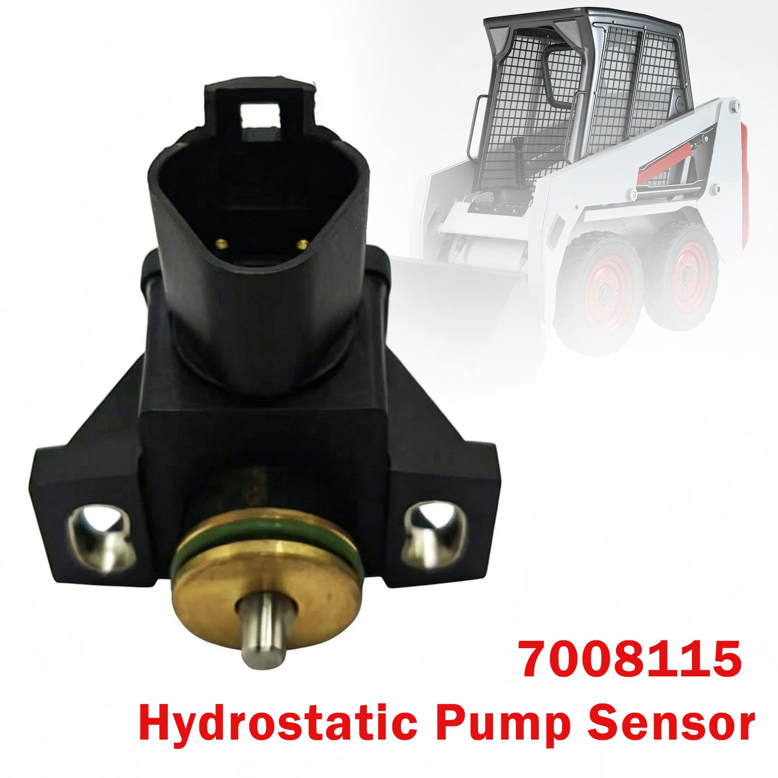 7008115 For Bobcat Hydrostatic Pump Sensor SJC Skid Steer Track Loader