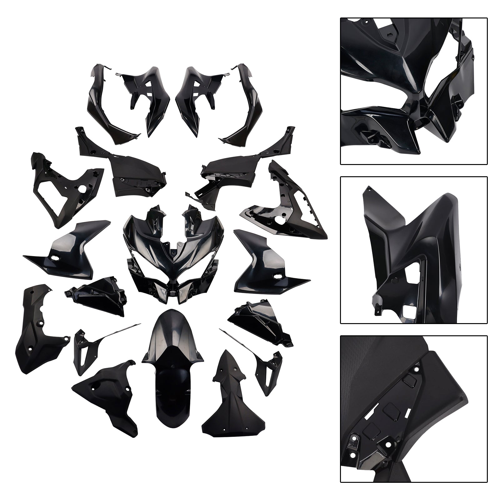 Bodywork Fairing Injection Unpainted For Kawasaki Versys 1000 2019-2024
