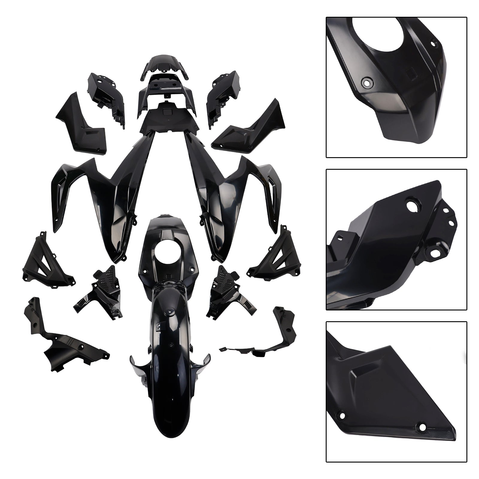 Bodywork Fairing Injection Unpainted For Suzuki V-strom 1050 DL1050 20-22