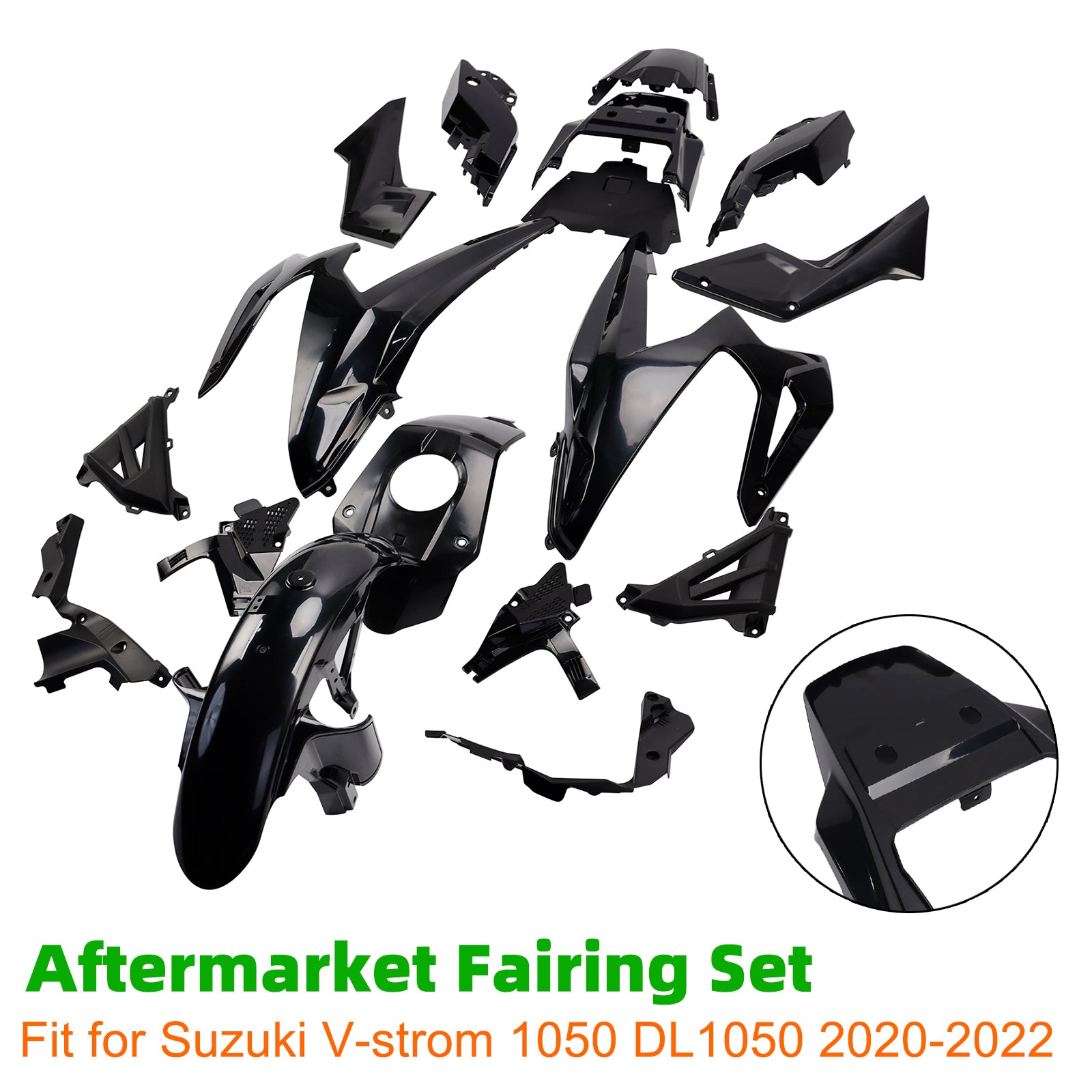 Bodywork Fairing Injection Unpainted For Suzuki V-strom 1050 DL1050 20-22