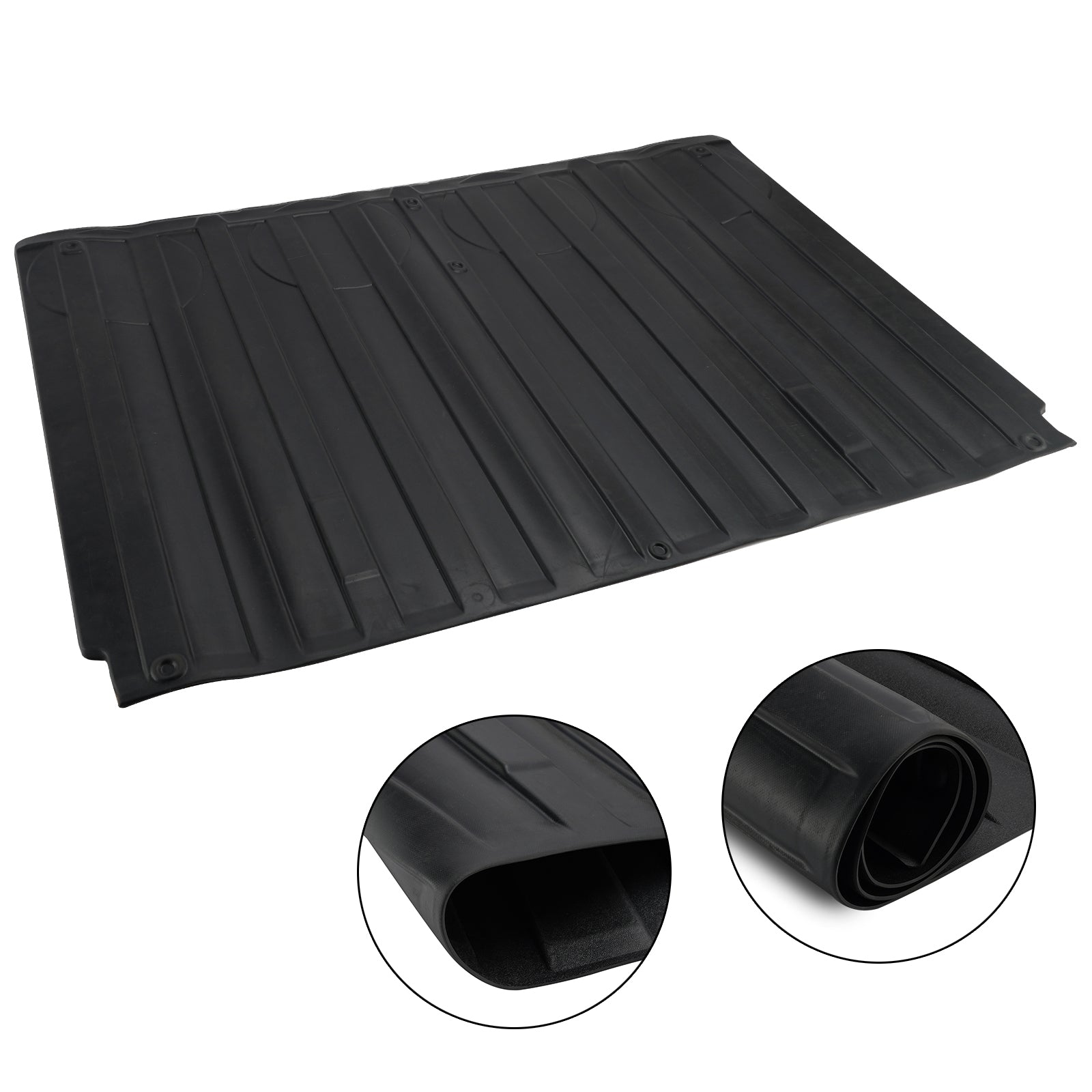 Utv Rubber Cargo Bed Mat Liner For Can-Am Defender Hd5 Hd7 Hd8 Hd10 2016-2026