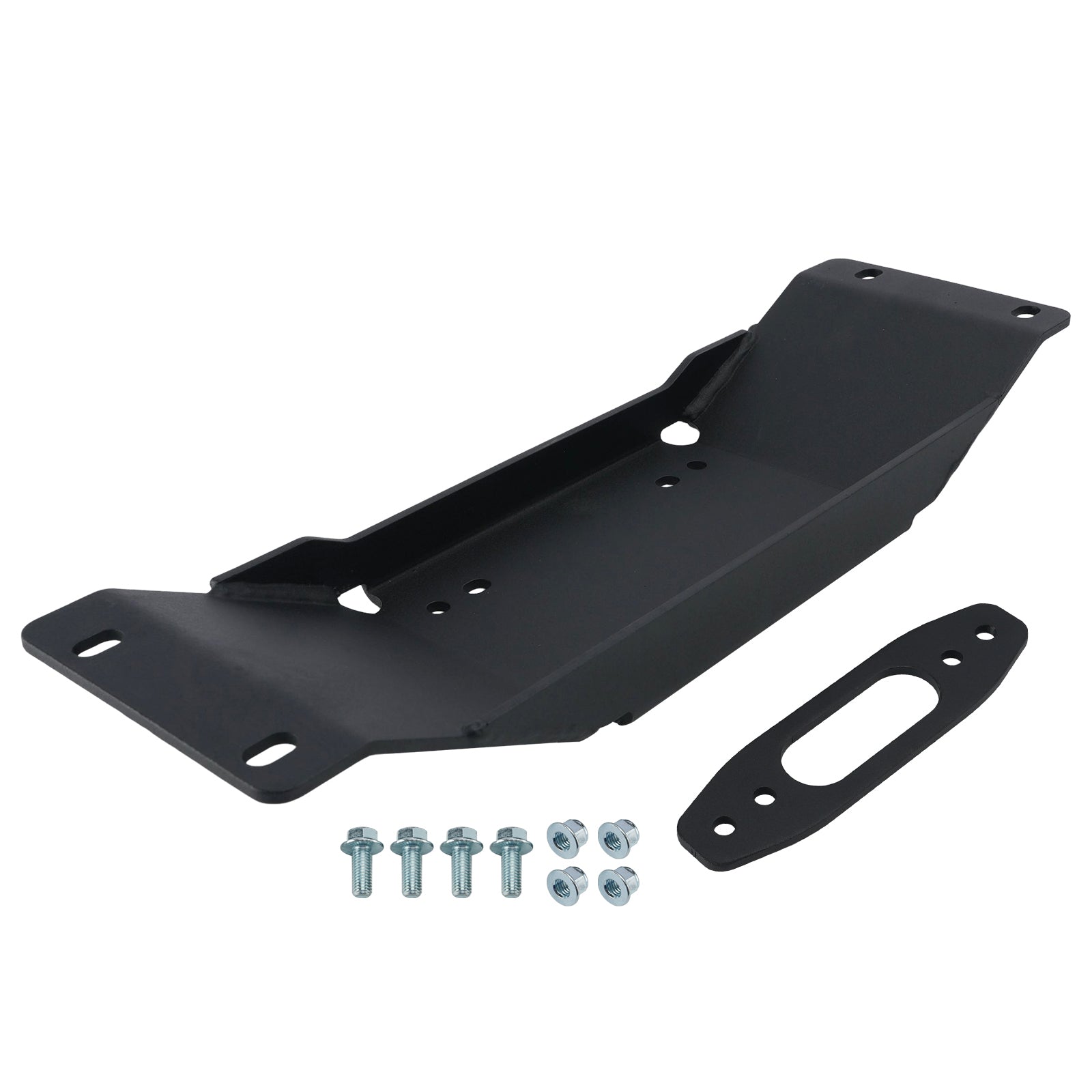 Winch Mount Plate Bracket Kit For Polaris Ranger Midsize Sp 570/ Crew 2022-2025