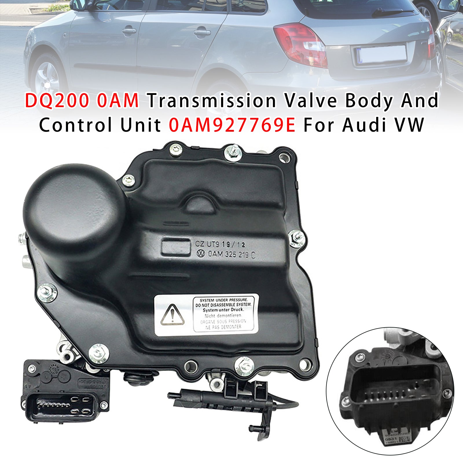 DQ200 0AM Transmission Valve Body And Control Unit 0AM927769E For Audi VW