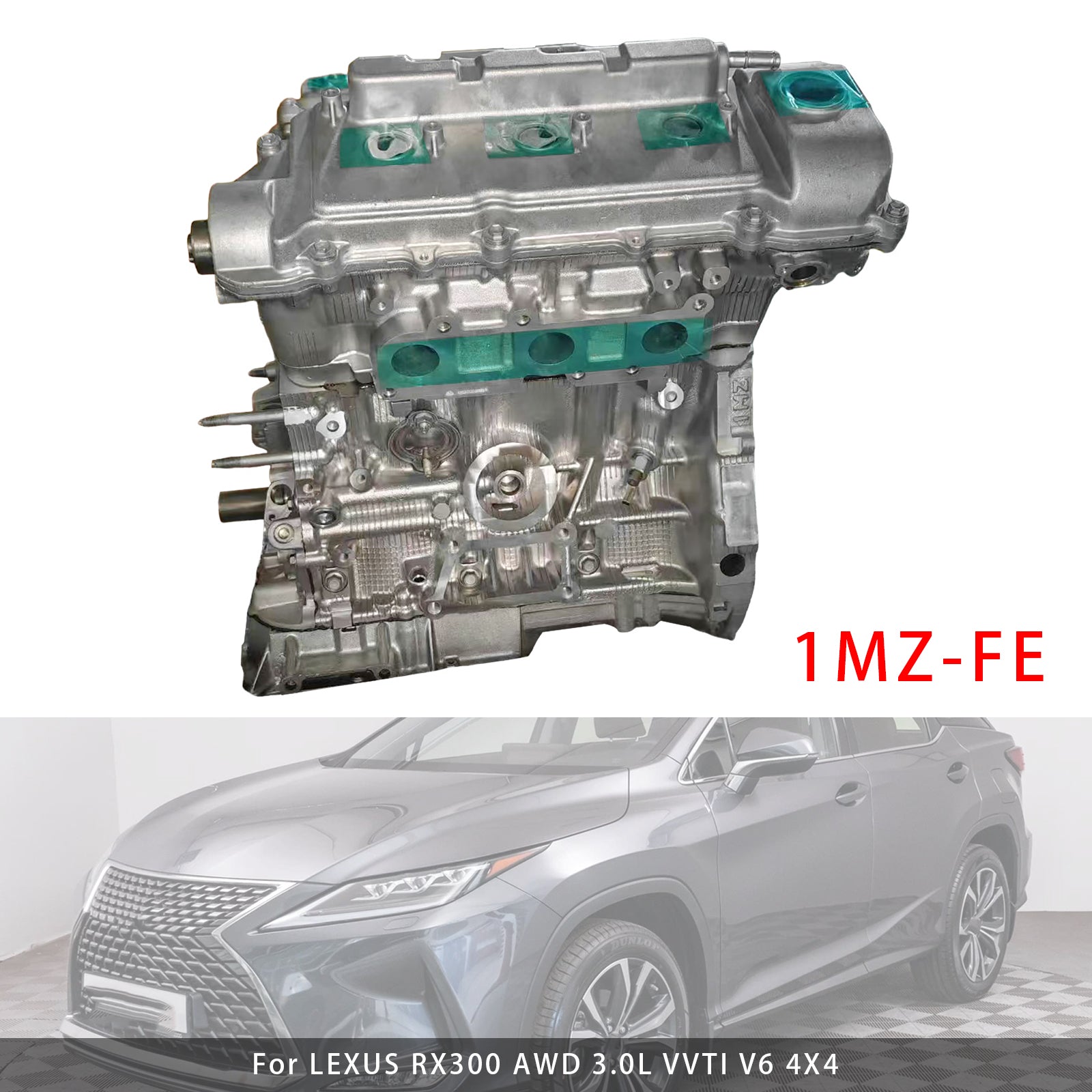 Brand New Engine Motor Block 1MZ-FE For LEXUS RX300 AWD 3.0L VVTI V6 4X4