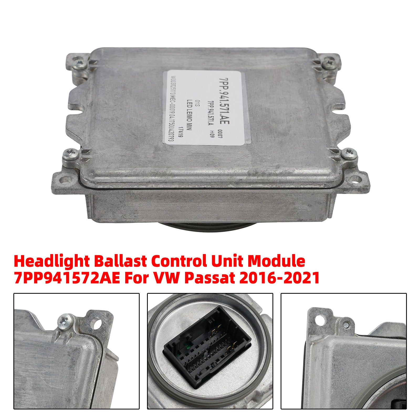 Headlight Ballast Control Unit Module 7PP941572AE For VW Passat 2016-2021