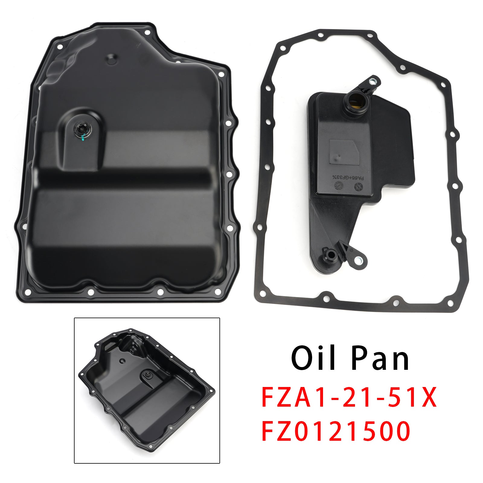 Transmission Oil Pan W/Gasket??Filter Kit For Mazda 3 2.0L 2.5L 2012-2018