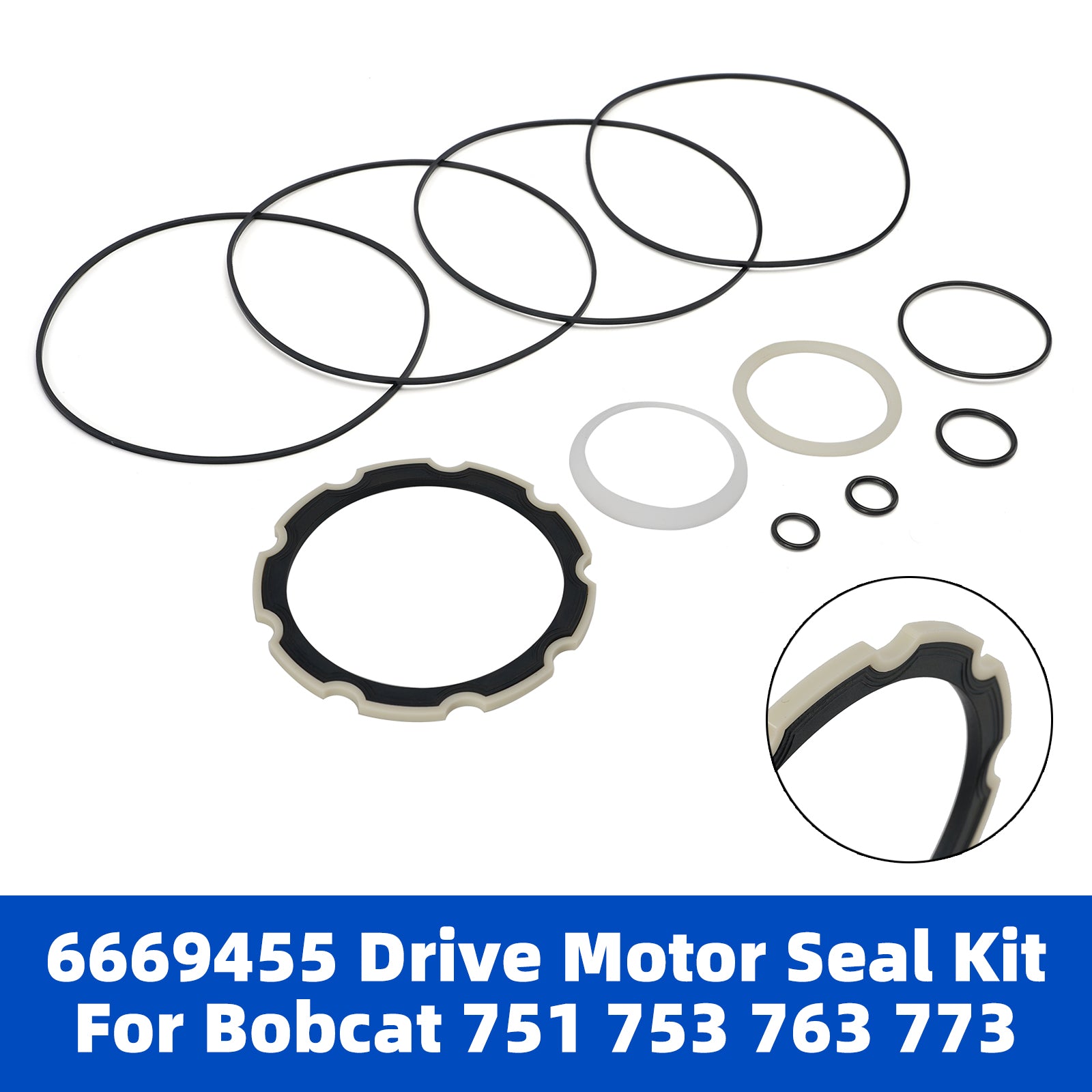 6669455 Drive Motor Seal Kit For Bobcat 751 753 763 773 S130 S150 S160 S175