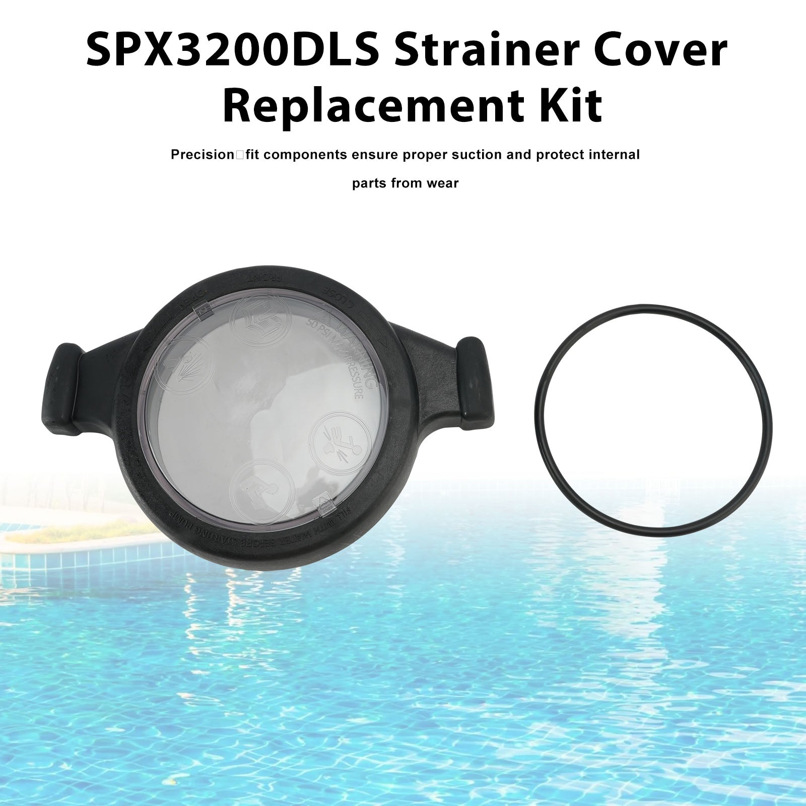 SPX3200DLS Pump Lid PRE With O-Ring For Hayward TriStar AND EcoStar