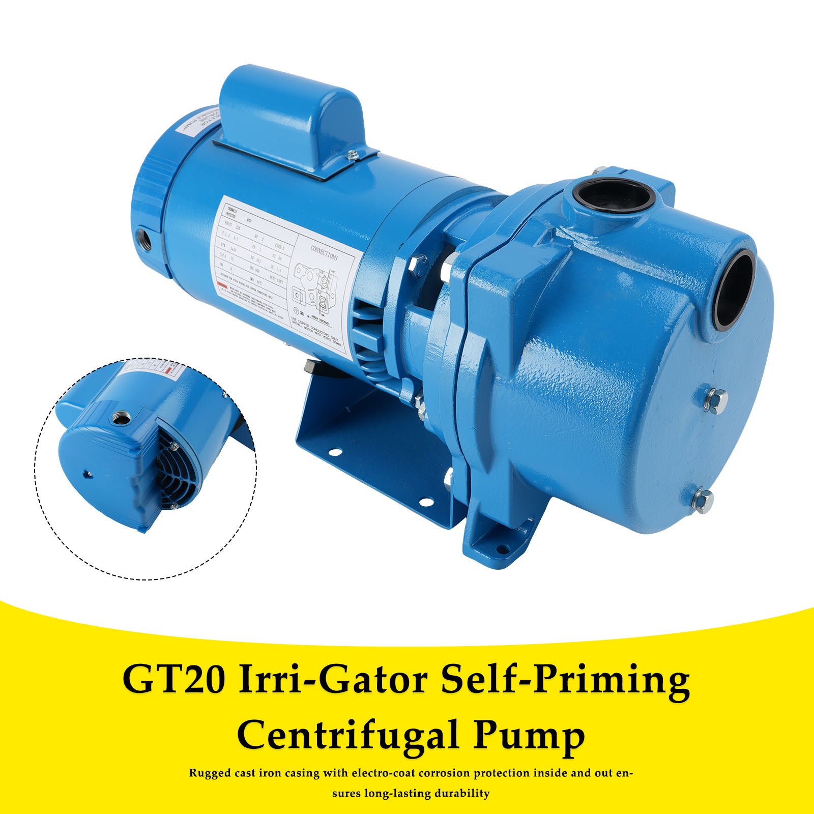 GT20 Irri Gator Self Priming Centrifugal Pump