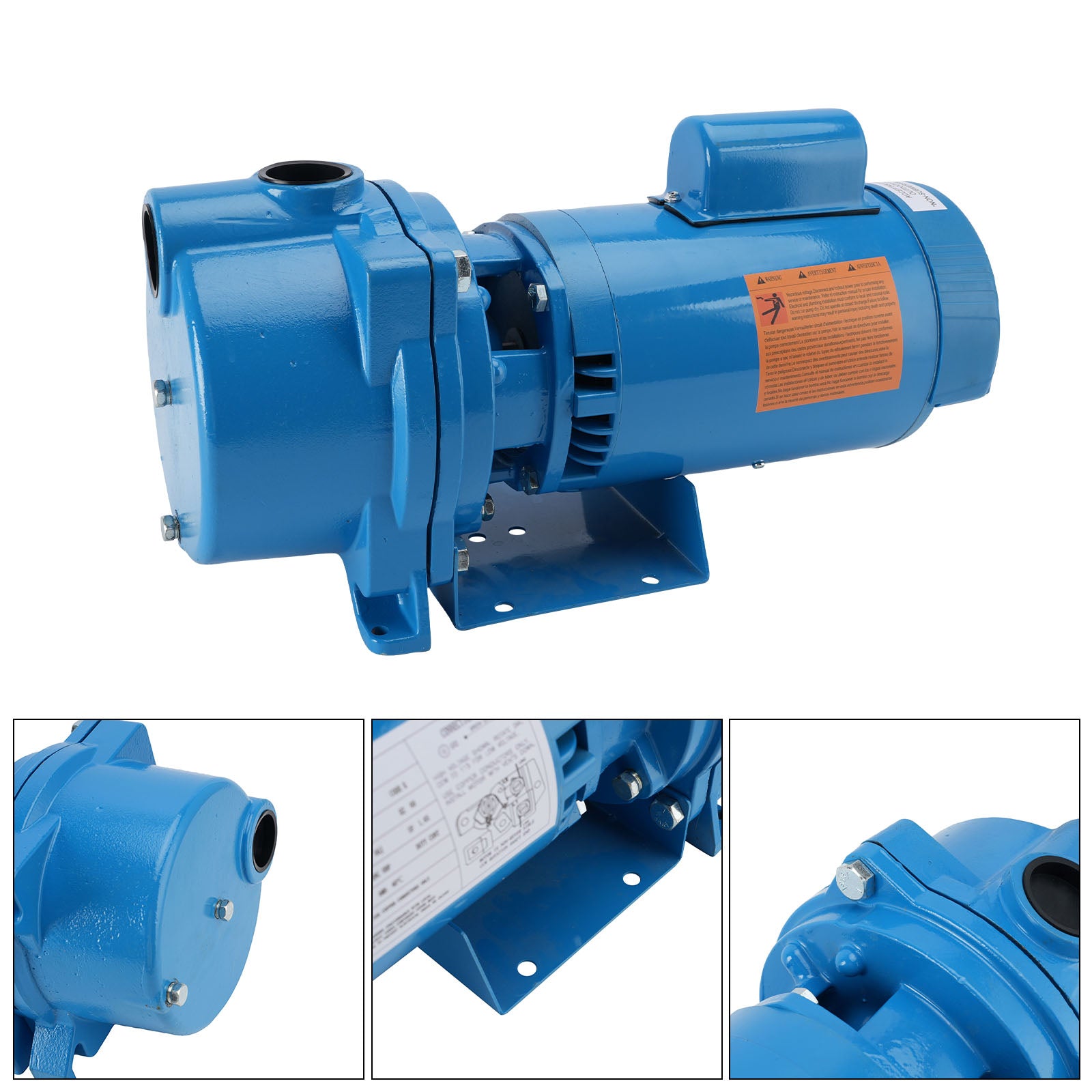 GT15 Self - Priming Centrifugal Pump - 1.5 HP