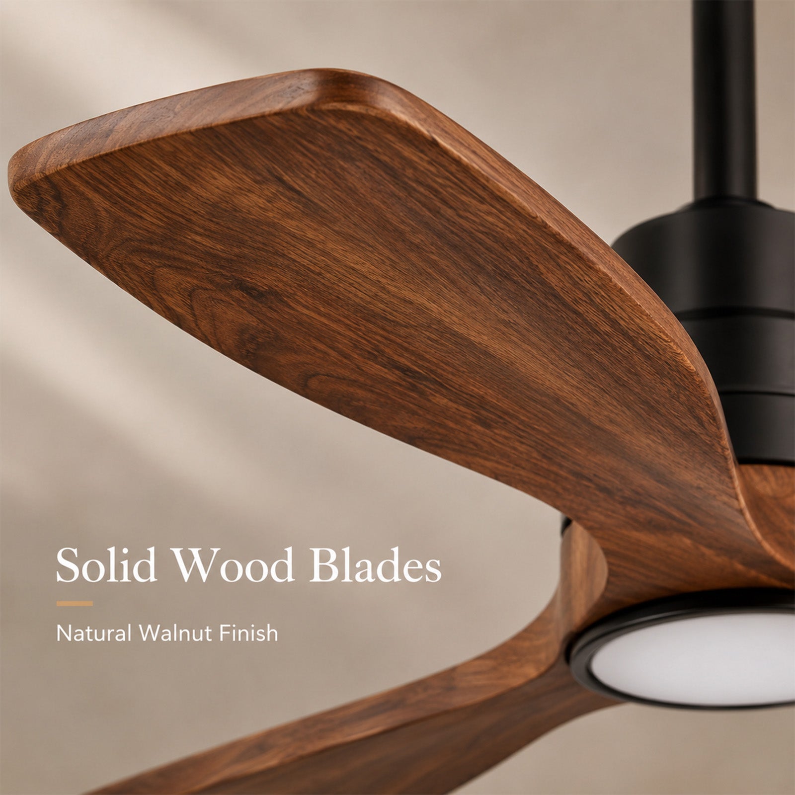 52" Smart Ceiling Fan with Light