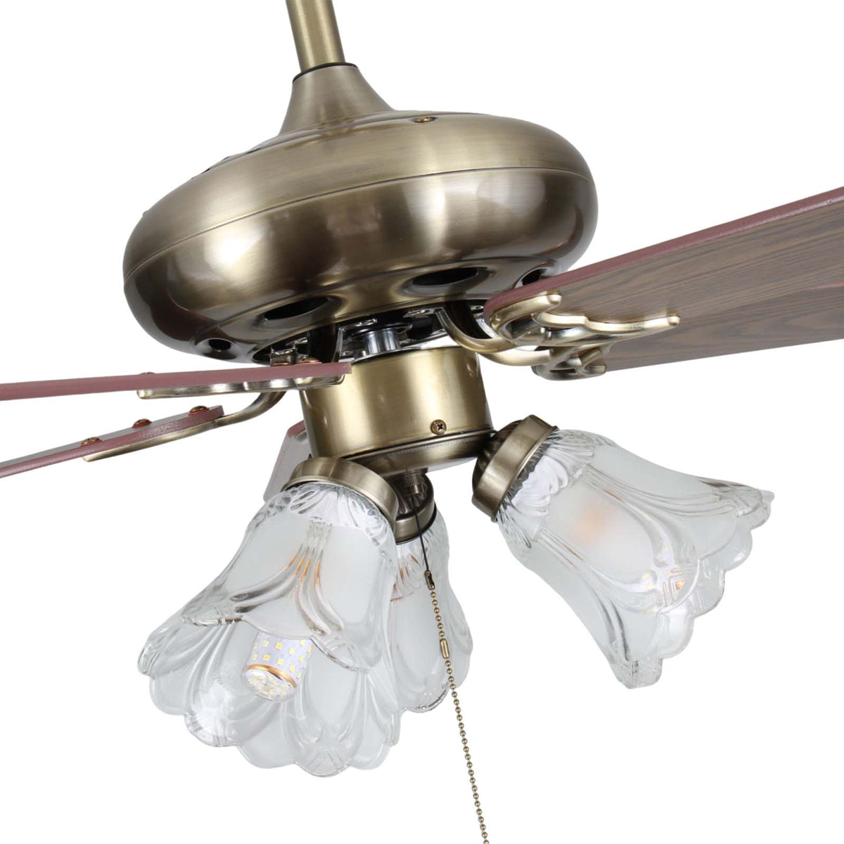 42-Inch Vintage Ceiling Fan with Light
