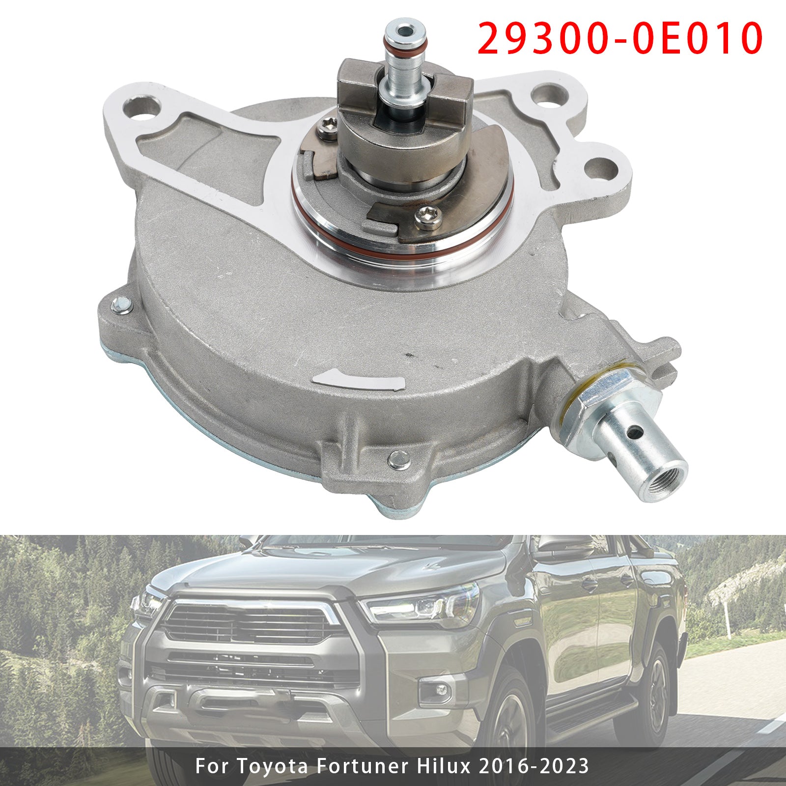 Vacuum Steering Pump 29300-0E010 For Toyota Fortuner Hilux 2016-2023