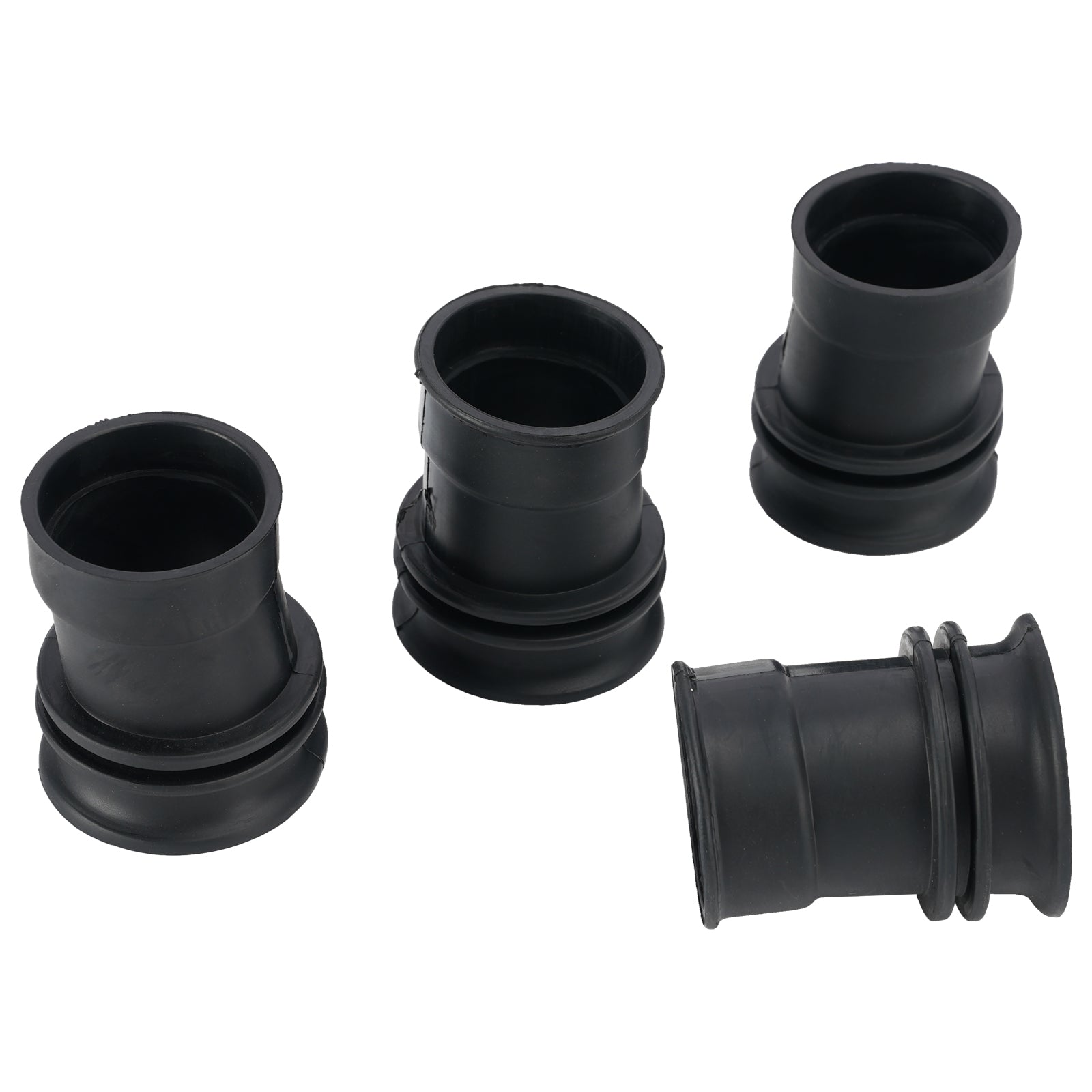 4x Air Box Rubber Adapter Boot Set For Kawasaki KZ900 KZ1000 KZ1000K LTD Z1 Z1R