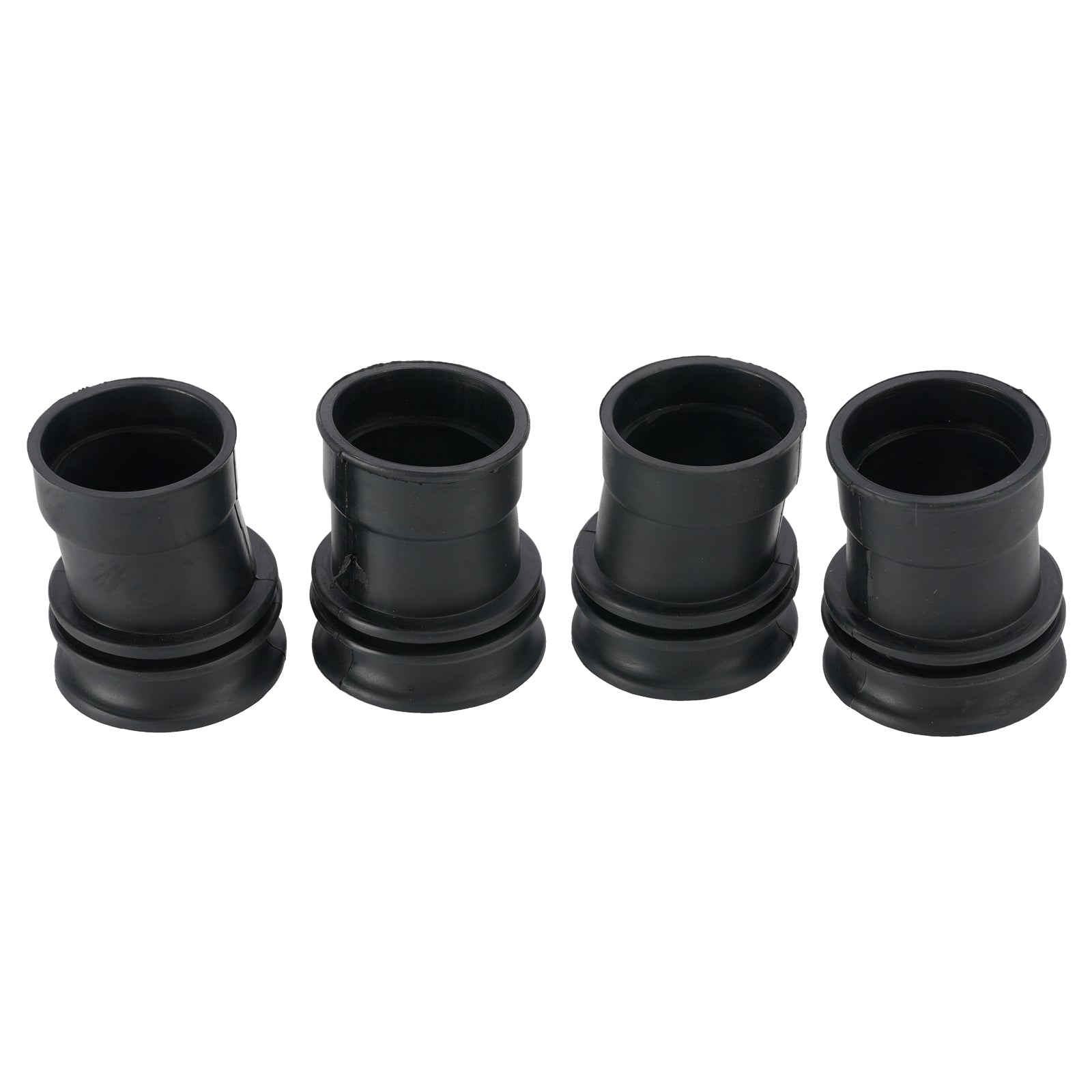 4x Air Box Rubber Adapter Boot Set For Kawasaki KZ900 KZ1000 KZ1000K LTD Z1 Z1R