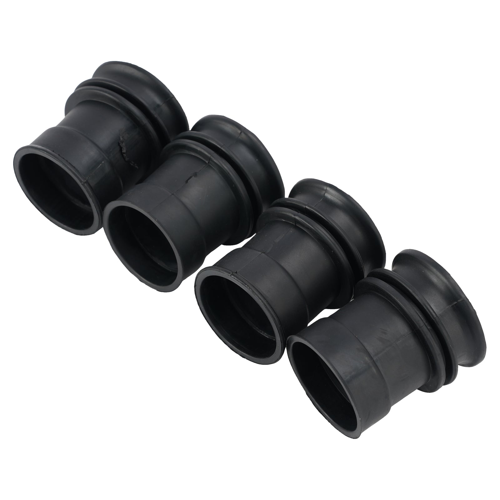 4x Air Box Rubber Adapter Boot Set For Kawasaki KZ900 KZ1000 KZ1000K LTD Z1 Z1R