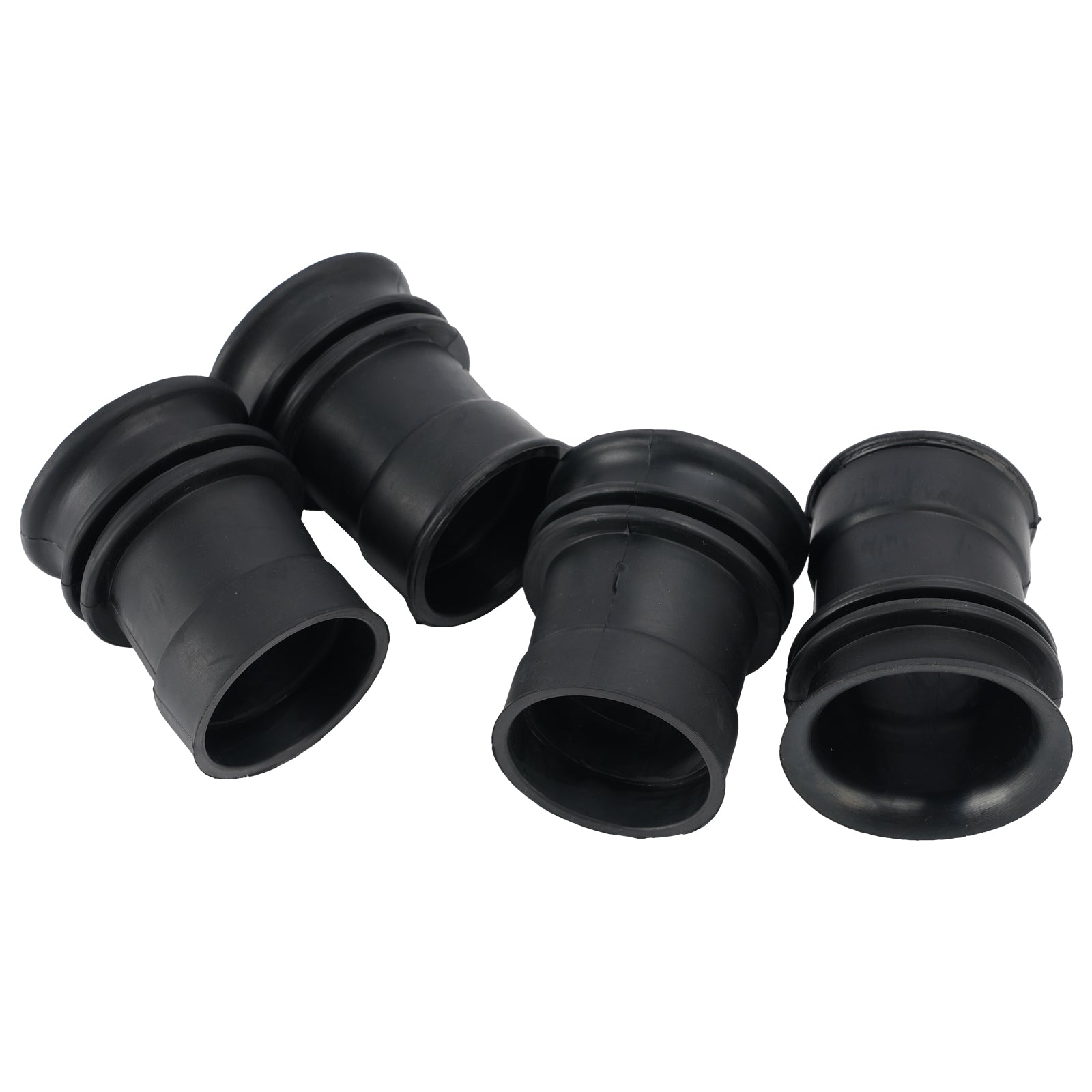4x Air Box Rubber Adapter Boot Set For Kawasaki KZ900 KZ1000 KZ1000K LTD Z1 Z1R