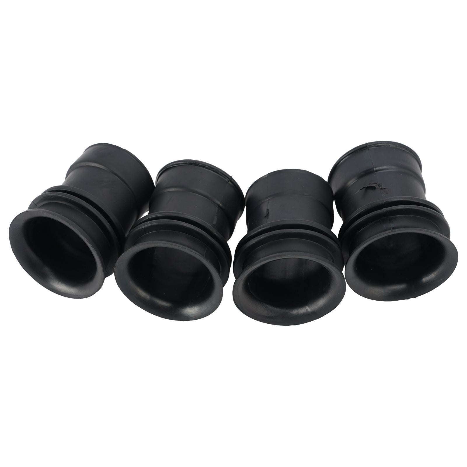 4x Air Box Rubber Adapter Boot Set For Kawasaki KZ900 KZ1000 KZ1000K LTD Z1 Z1R