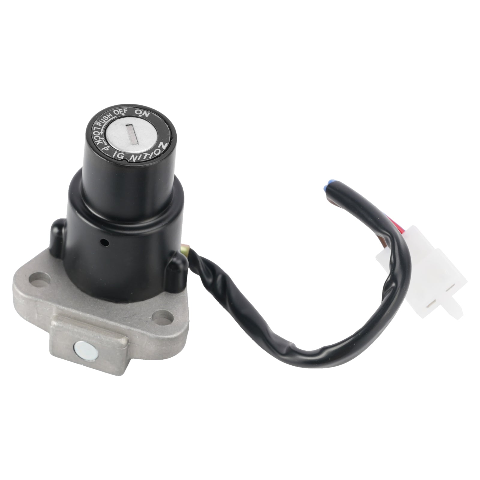 4-Wire Ignition Switch Fuel Cap Helmet Lock Set For Yamaha XT 600 XT600 90-1995