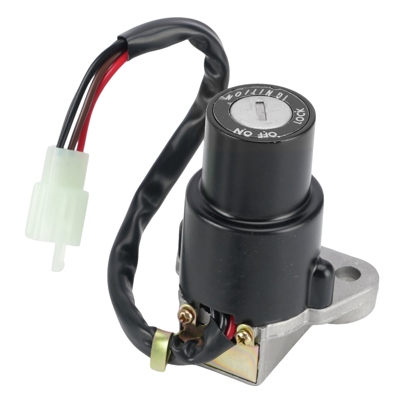 4-Wire Ignition Switch Fuel Cap Helmet Lock Set For Yamaha XT 600K XT600 91-94