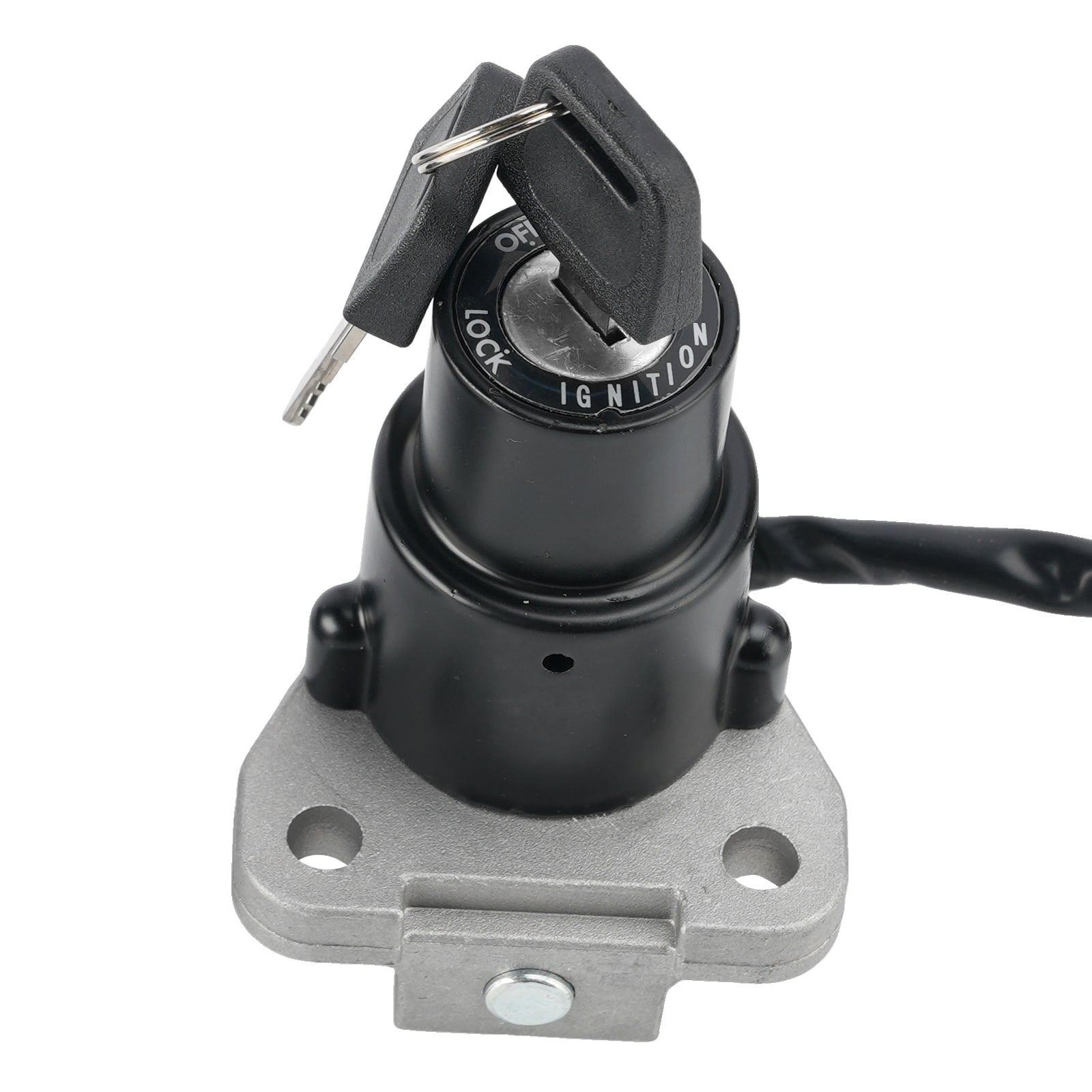 4-Wire Ignition Switch Fuel Cap Lock Set For Yamaha XT250 XT350 1985-1986
