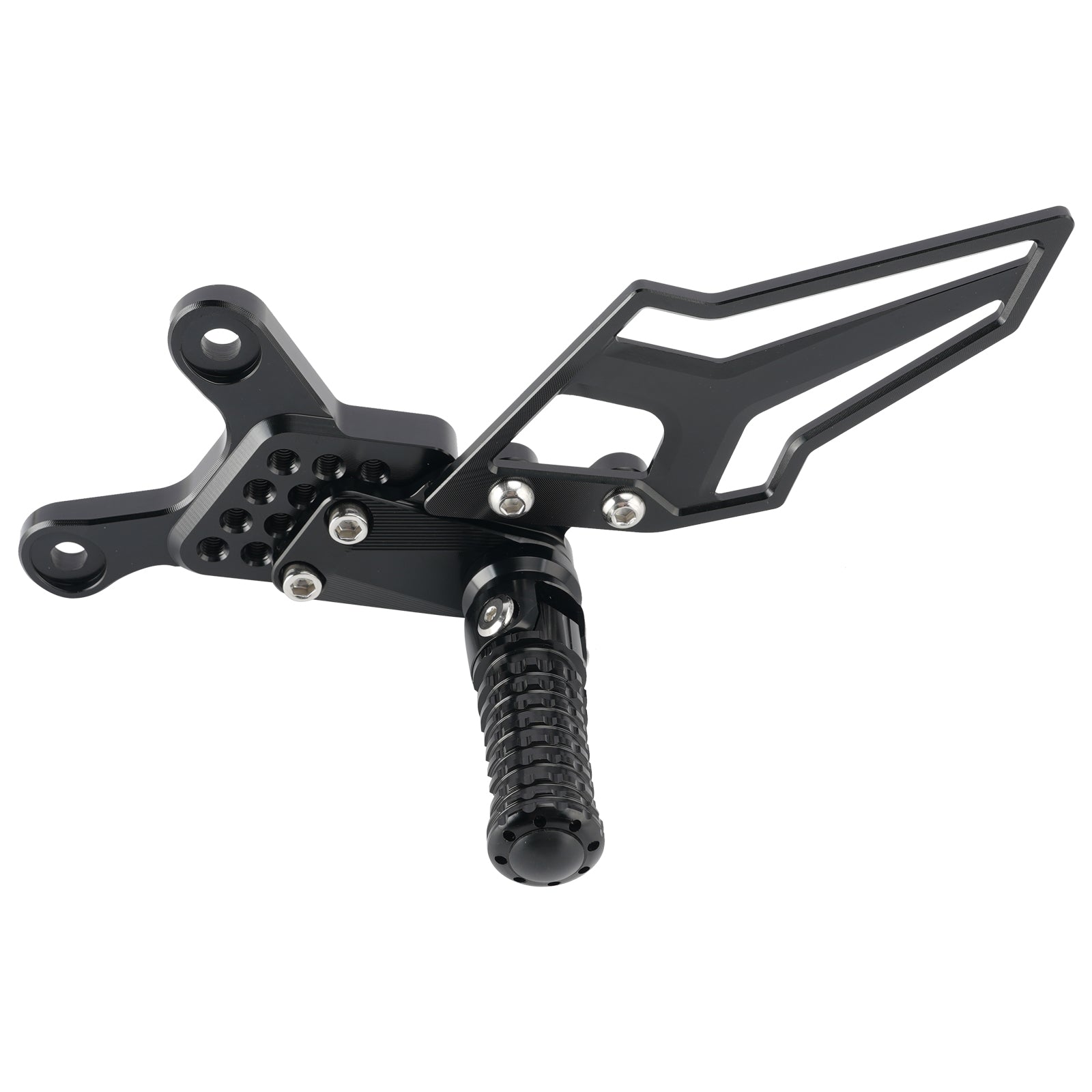 Racing Adjustable Rearsets Foot Pegs Black For Yamaha MT09 MT-09 2024 2025 2026