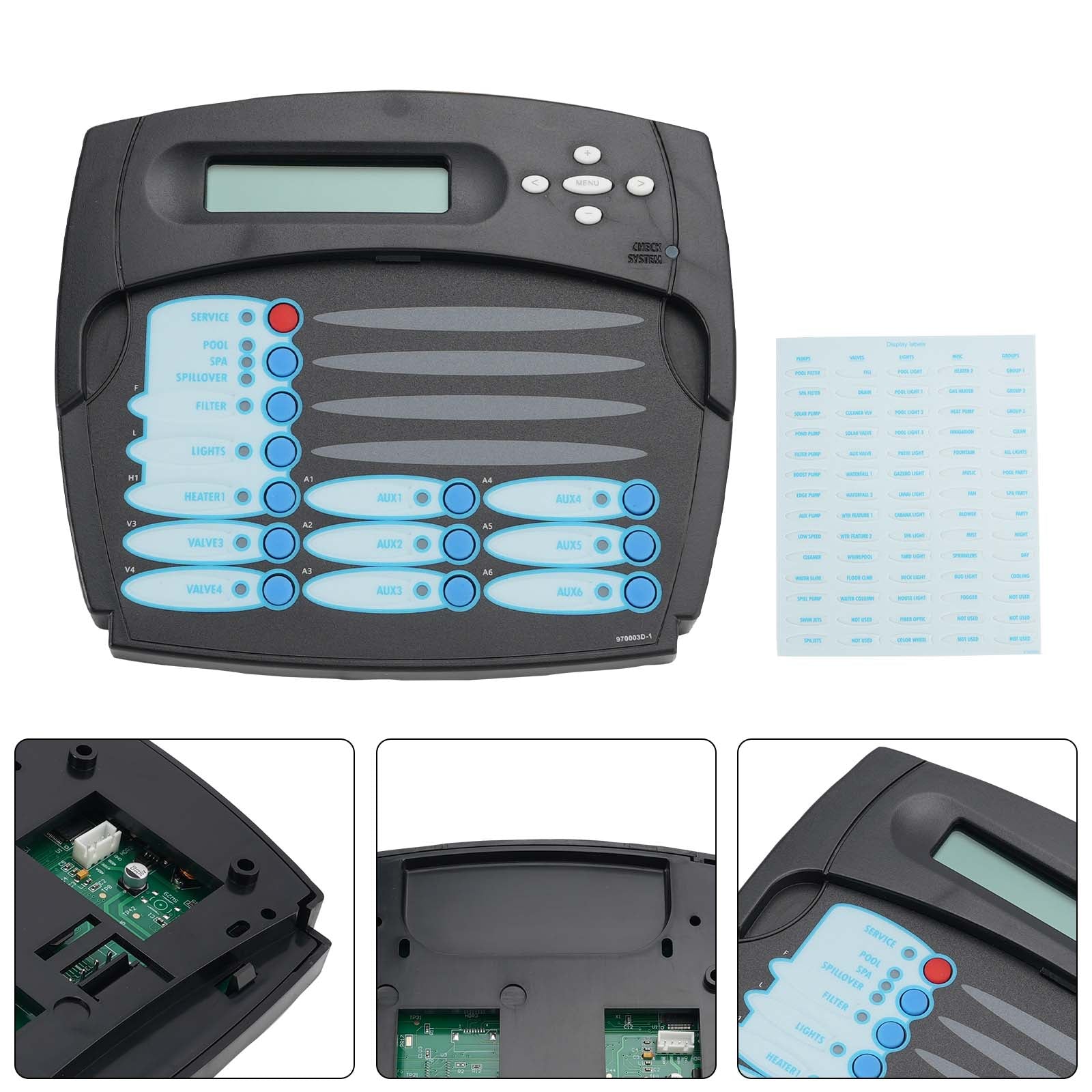 GLX-LOCAL-PS-8 Local Display Keypad for Control Panel Hayward Goldline AQL-PS-8