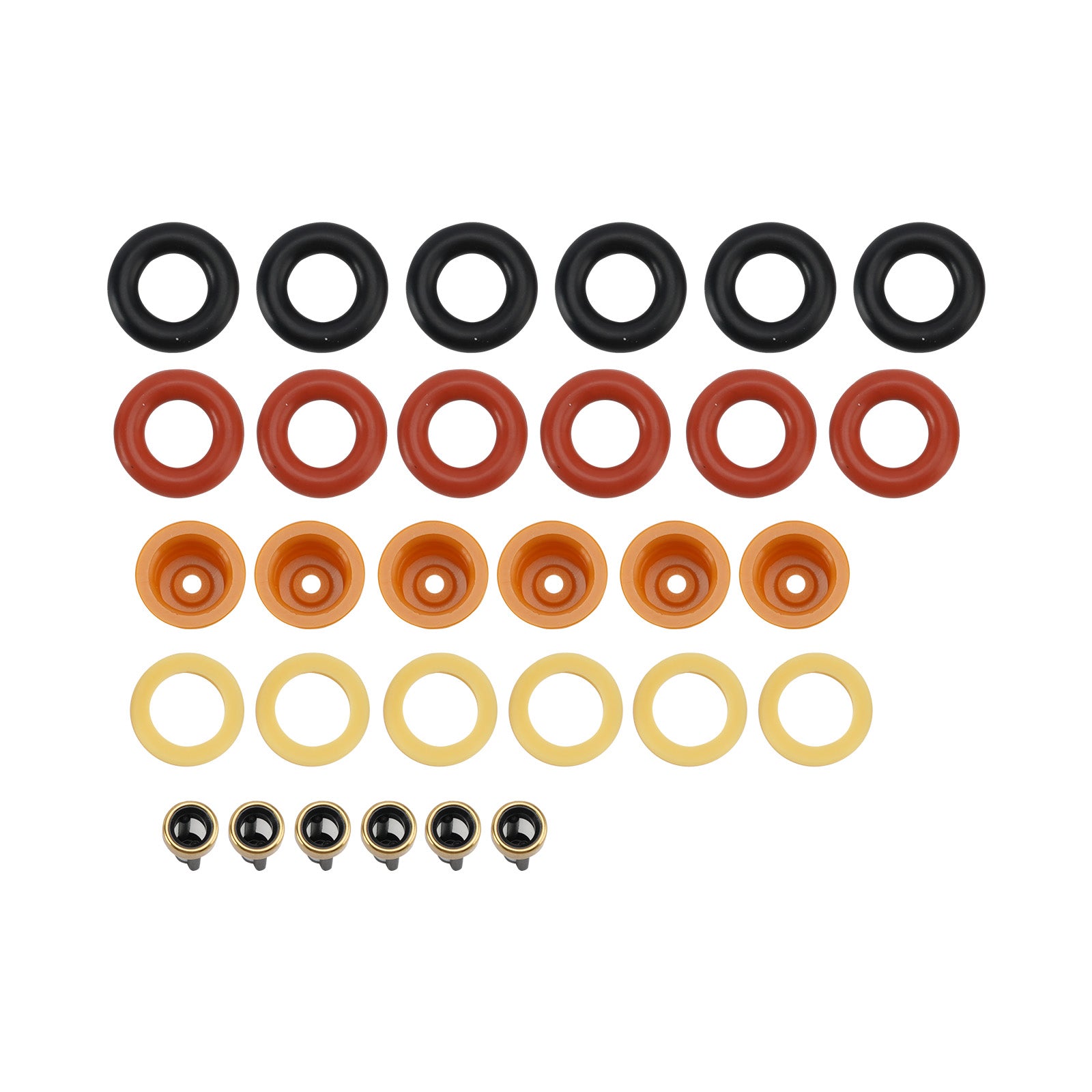 Fuel Injector Seal O-Ring 0280150830 Fit Renault 19 1989-2001 Clio 1991-1996