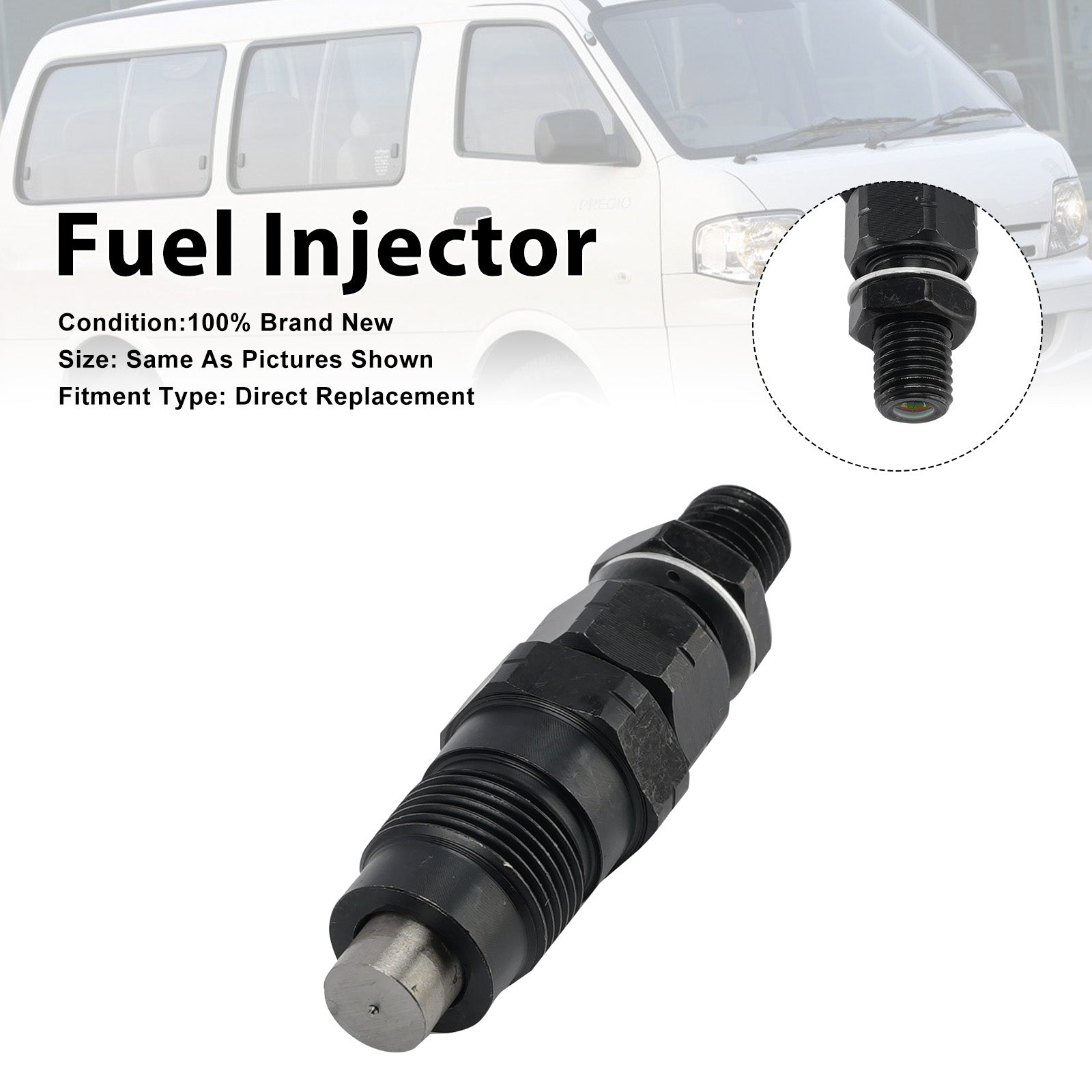 1Pcs Fuel Injector For Kia Pregio TB 2.7D 2002-2006 105078-0140 1050780140