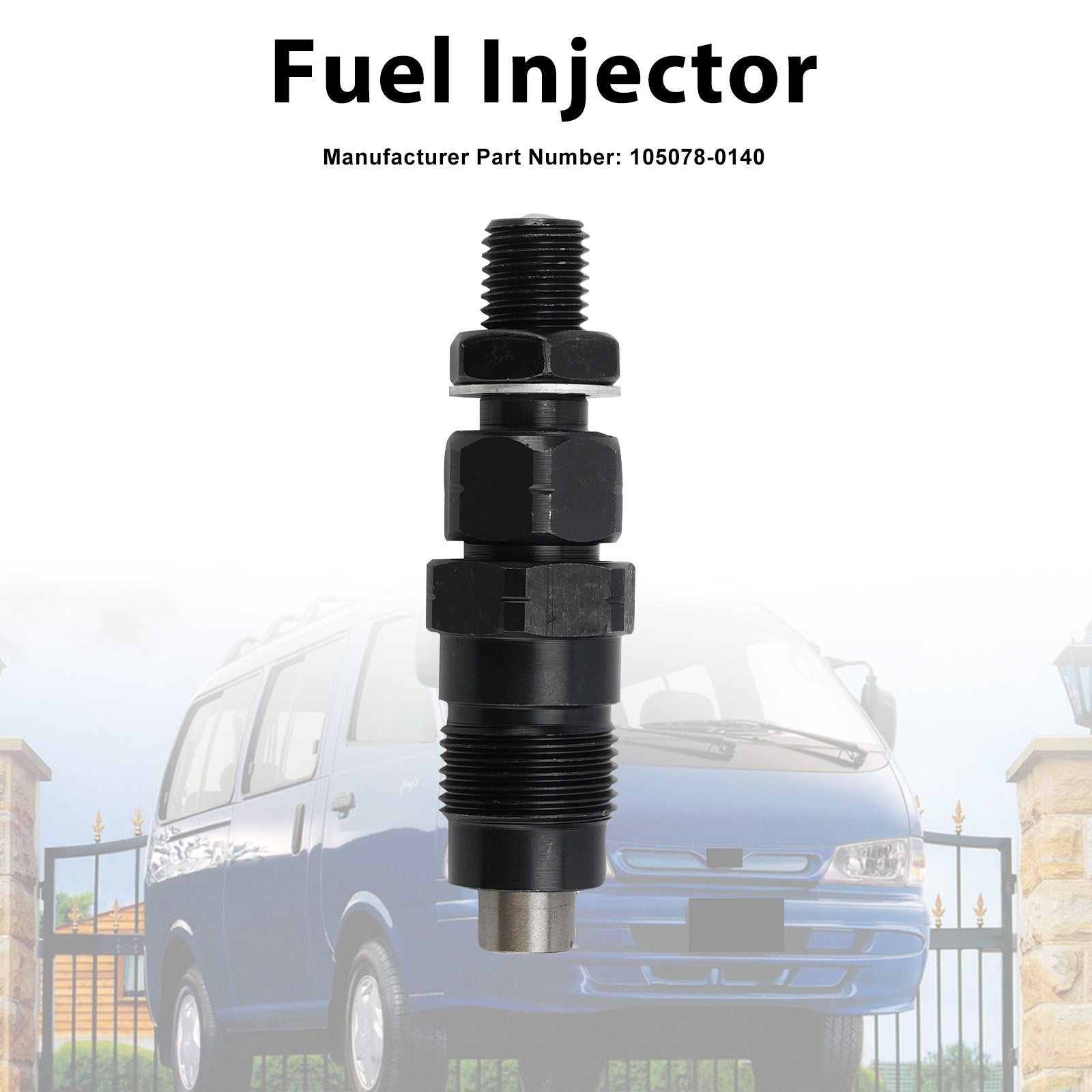 1Pcs Fuel Injector For Kia Pregio TB 2.7D 2002-2006 105078-0140 1050780140