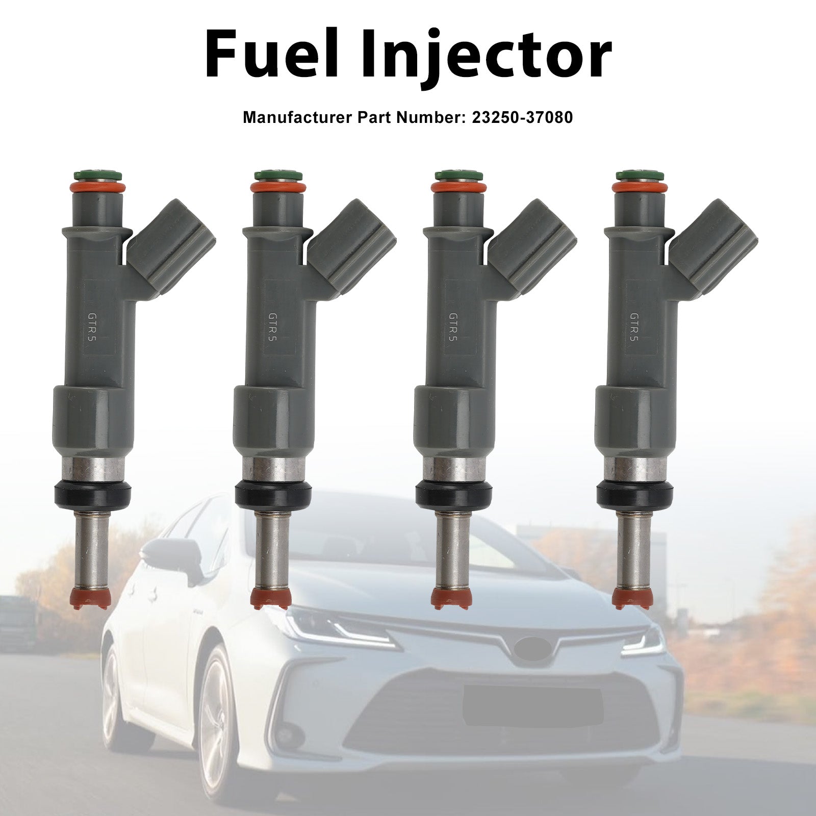 4Pcs Fuel Injector For Toyota Corolla 2020-25 Prius 2016-2022 23250-37080