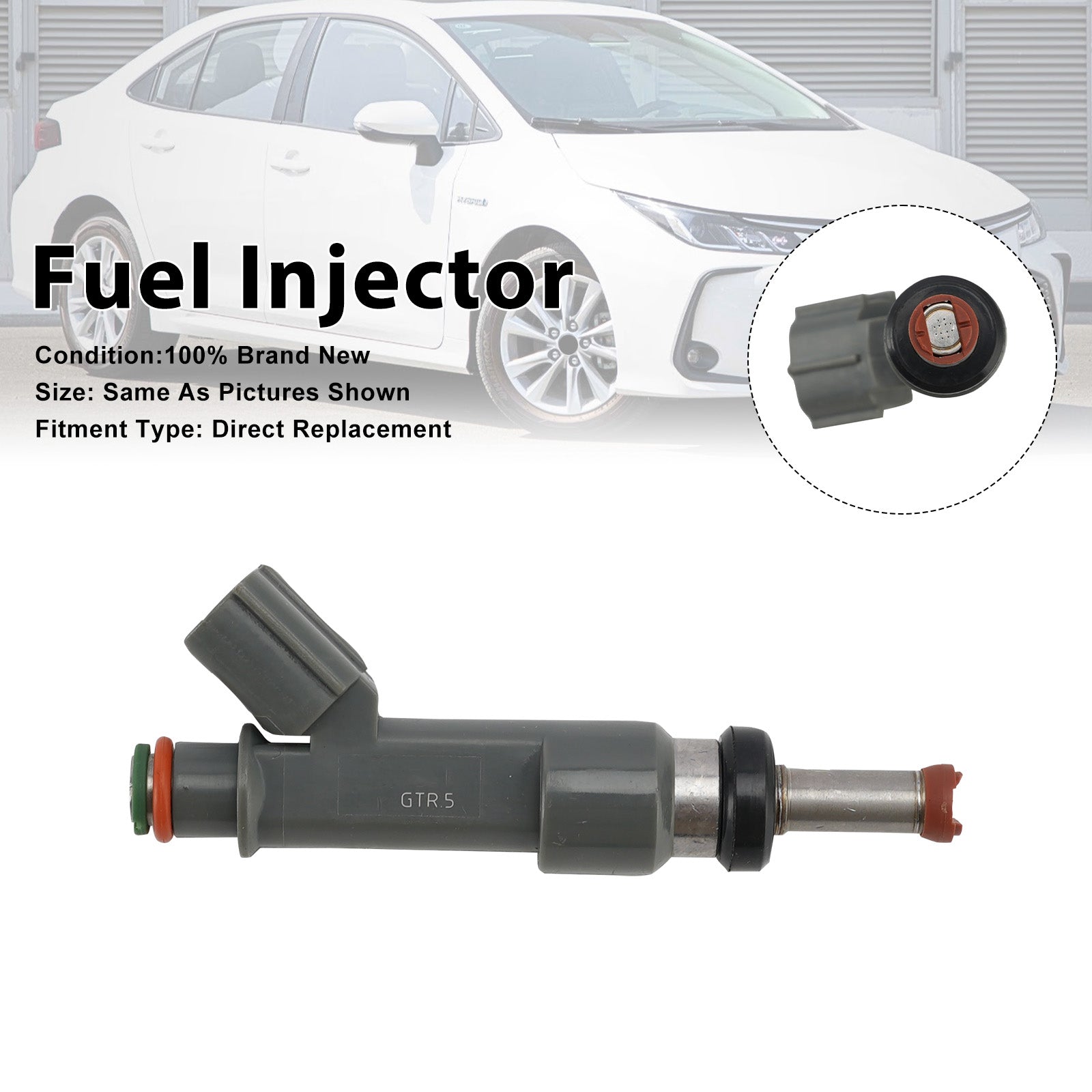 1Pcs Fuel Injector For Toyota Corolla 2020-25 Prius 2016-2022 23250-37080