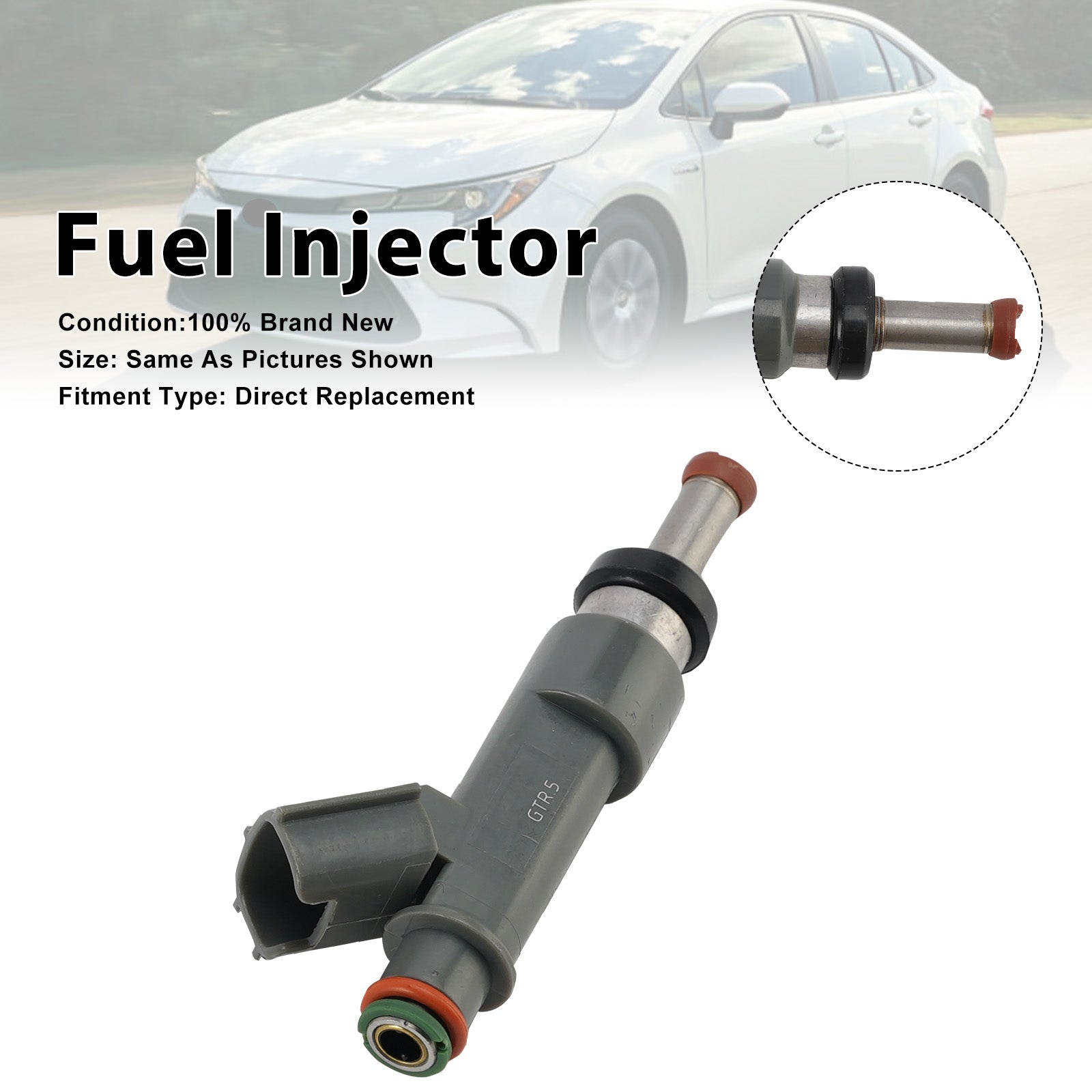 1Pcs Fuel Injector For Toyota Corolla 2020-25 Prius 2016-2022 23250-37080