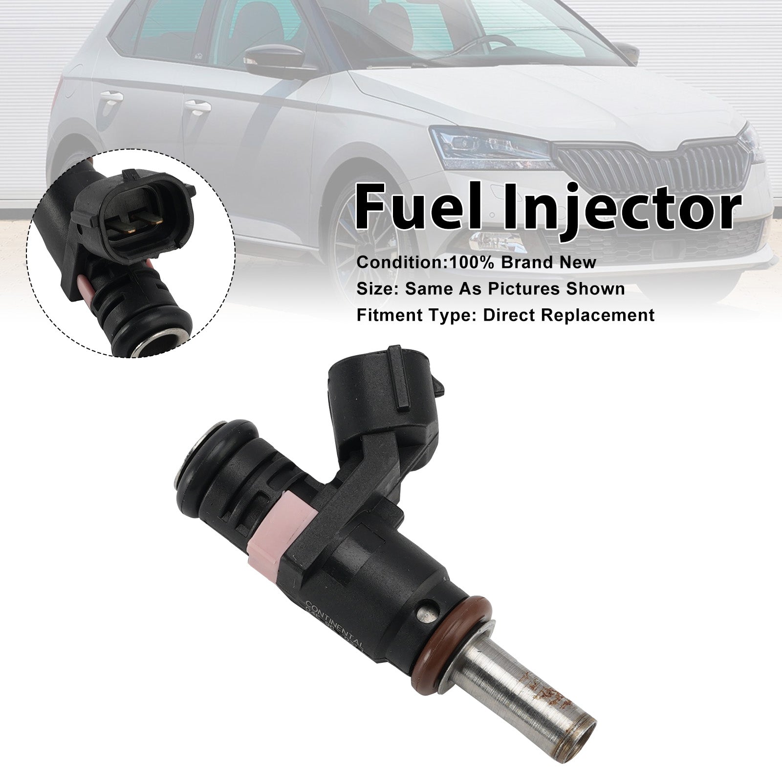 1Pcs Fuel Injector For SKODA FABIA MK3 NJ 1.0 MPI 2019 04E906031L