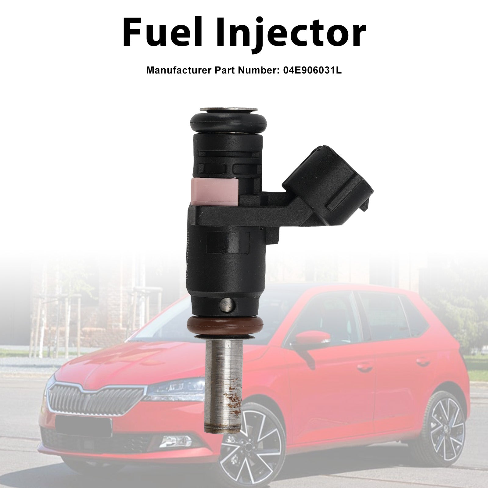 1Pcs Fuel Injector For SKODA FABIA MK3 NJ 1.0 MPI 2019 04E906031L
