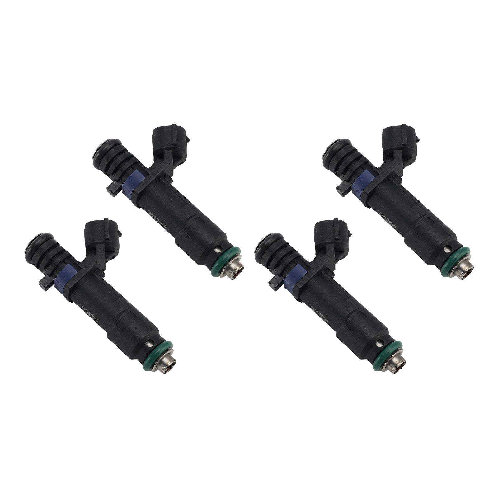 4Pcs Fuel Injector For Citro?n C4 Coupe 2006-07 C5 II 2004-2008 9660275780