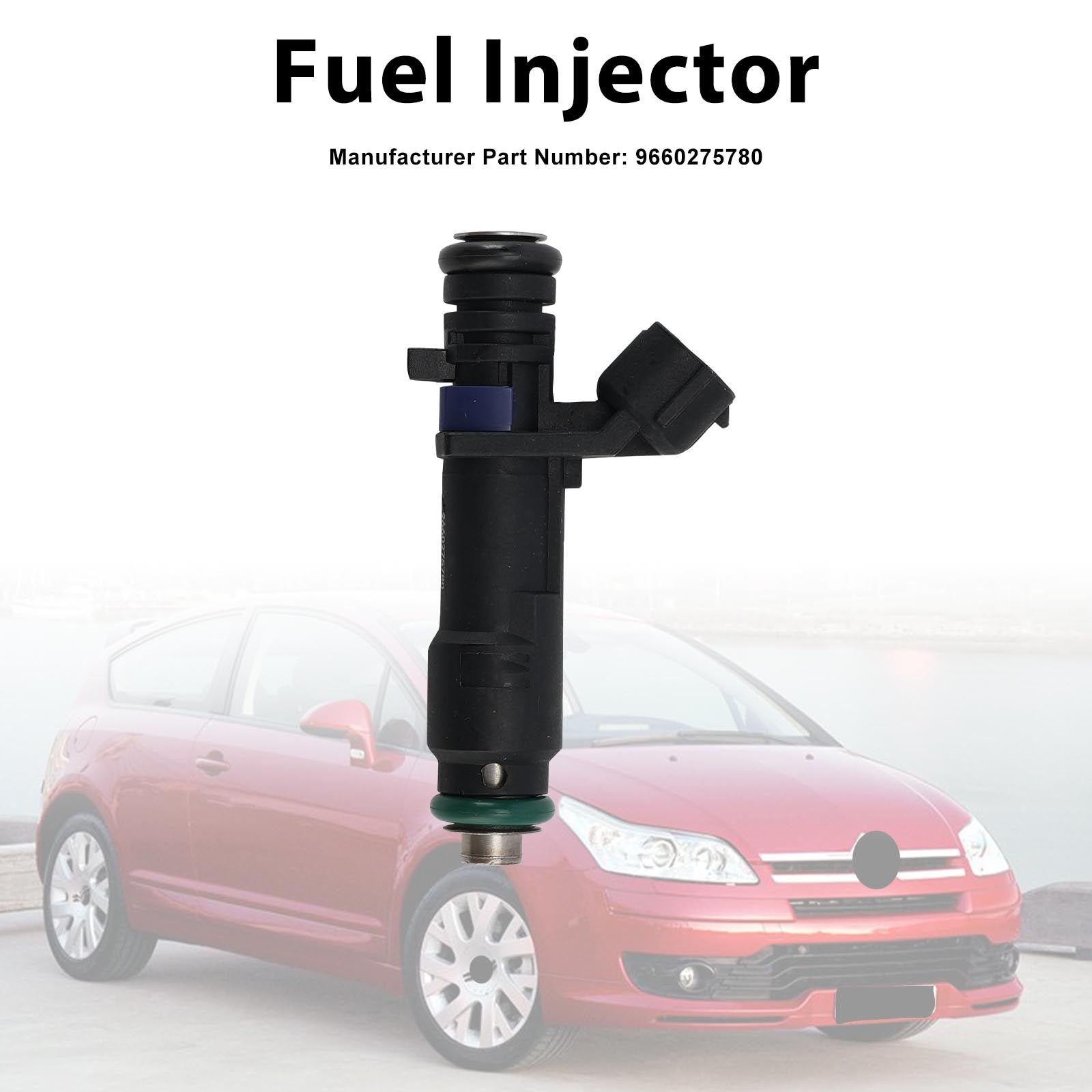 1Pcs Fuel Injector For Citro?n C4 Coupe 2006-07 C5 II 2004-2008 9660275780