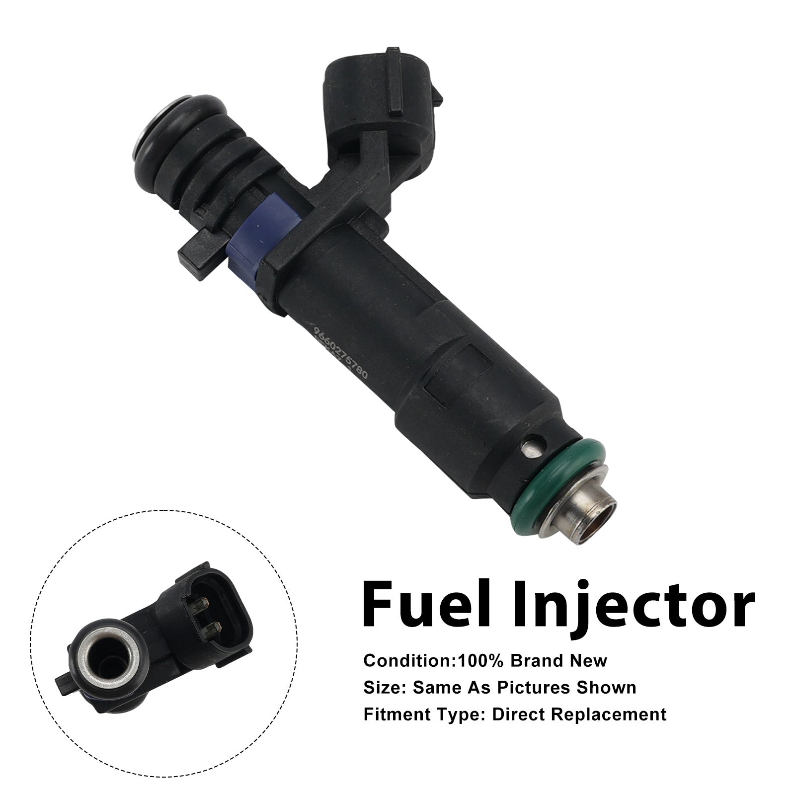 1Pcs Fuel Injector For Citro?n C4 Coupe 2006-07 C5 II 2004-2008 9660275780