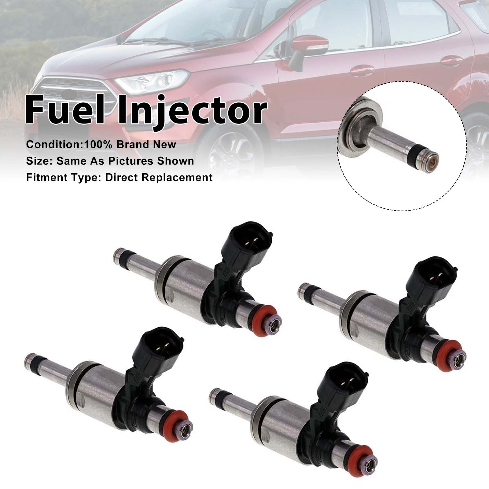4Pcs Fuel Injector For FORD Ecosport 2018-2019 Focus 2012-2018 CM5E-BB