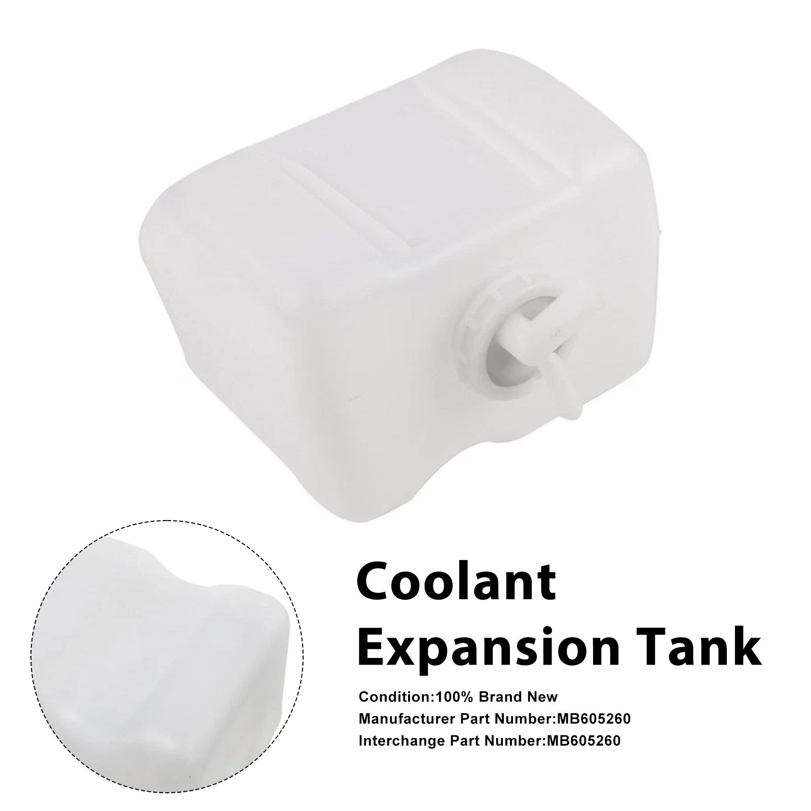 Coolant Expansion Tank For Mitsubishi Mighty Max Montero 1989-2000 MB605260