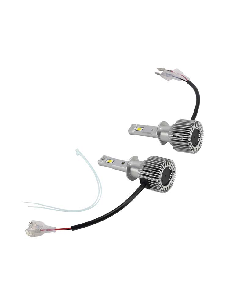 LED Headlight Bulb Kit High Low Beam Lamp H1 12V 35W 6500K 2500LM For HELLA