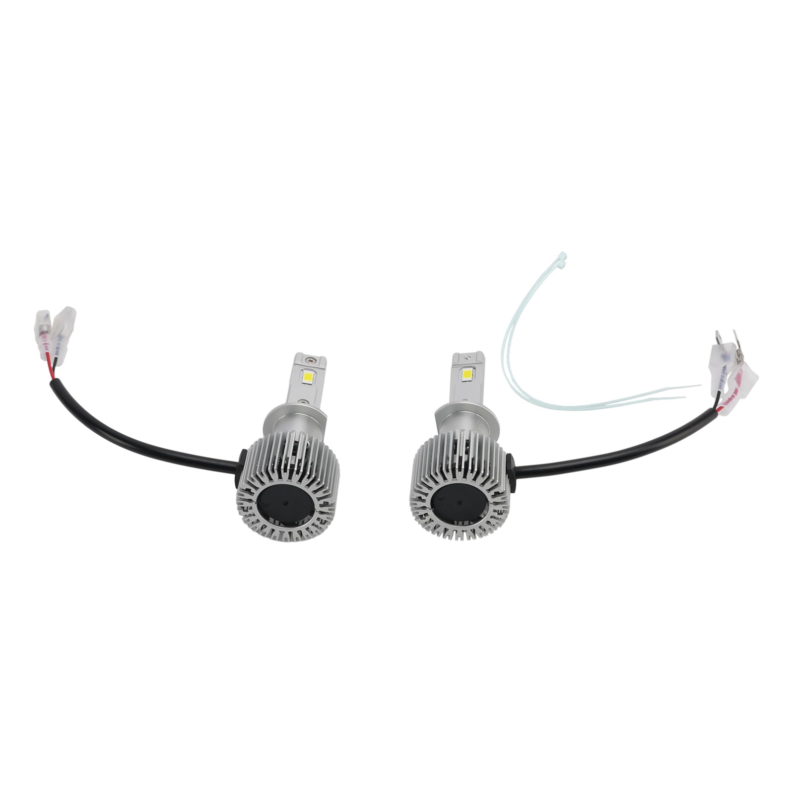 LED Headlight Bulb Kit High Low Beam Lamp H1 12V 35W 6500K 2500LM For HELLA