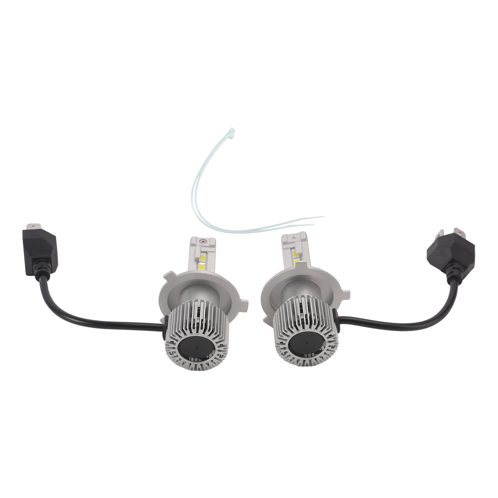 LED Headlight Bulb Kit High Low Beam Lamp H4 12V 35W 6500K 2500LM For HELLA