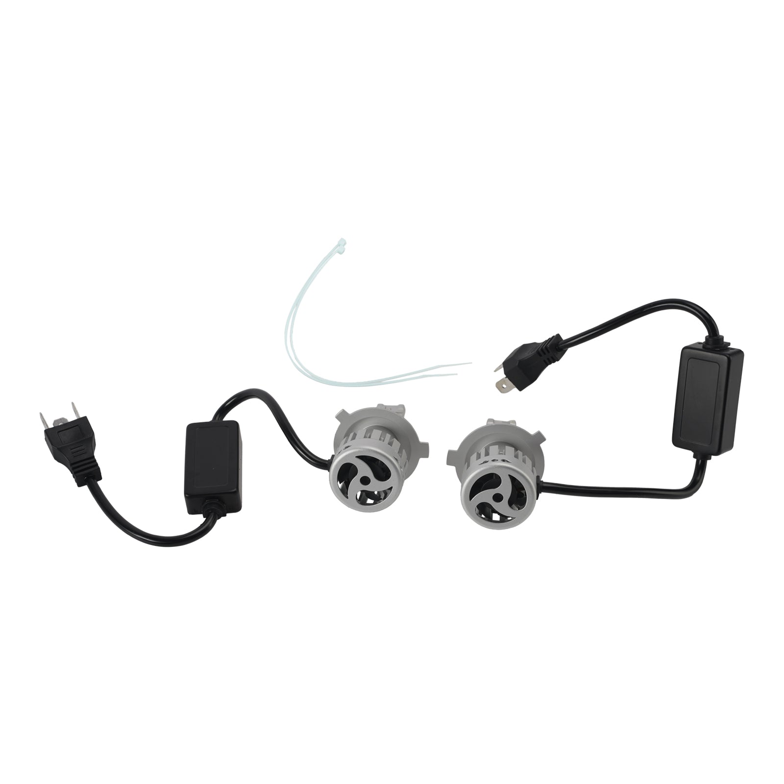LED Headlight Bulb Kit High Low Beam Lamp H4 12V 55W 6500K 4000LM For HELLA