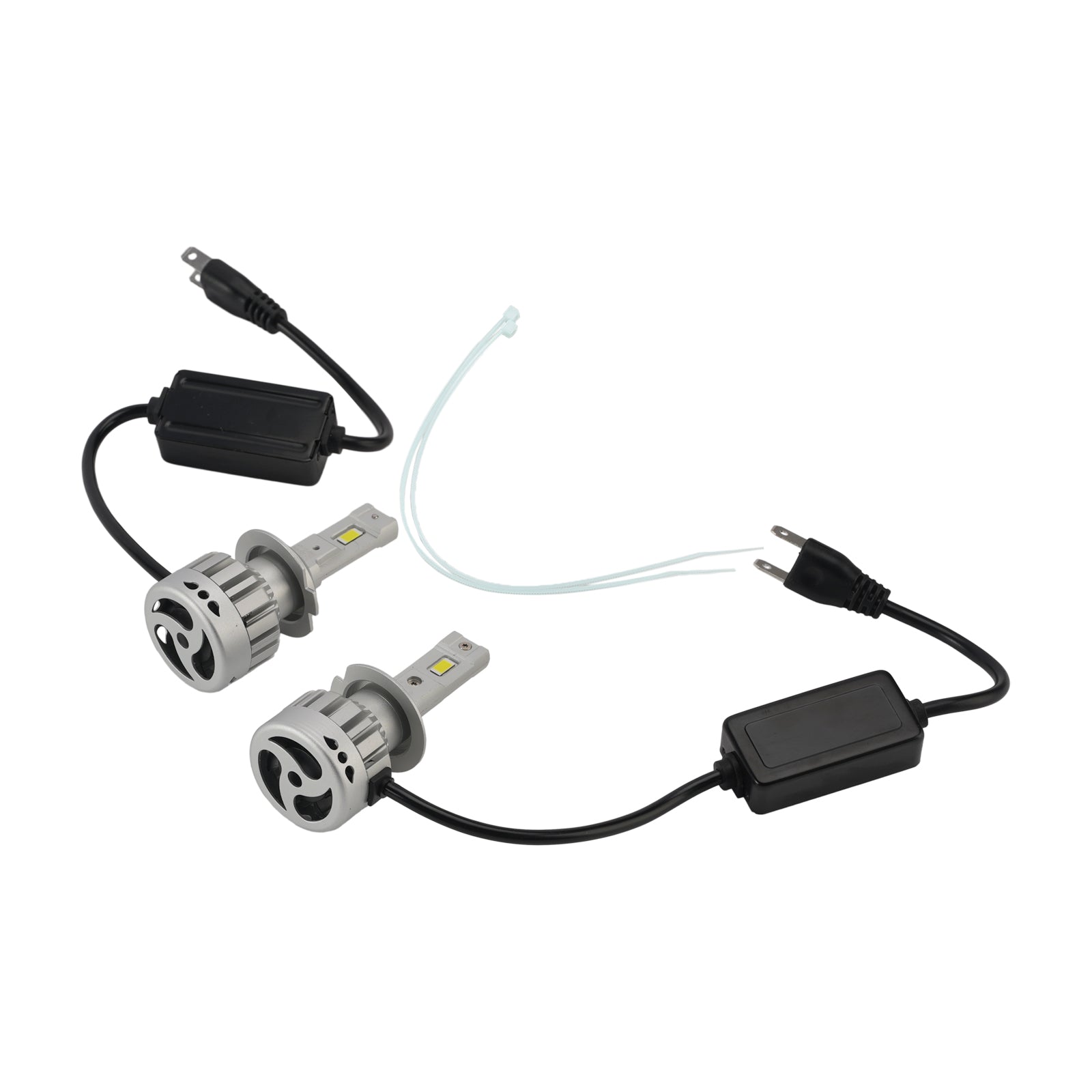 LED Headlight Bulb Kit High Low Beam Lamp H7 12V 55W 6500K 4000LM For HELLA