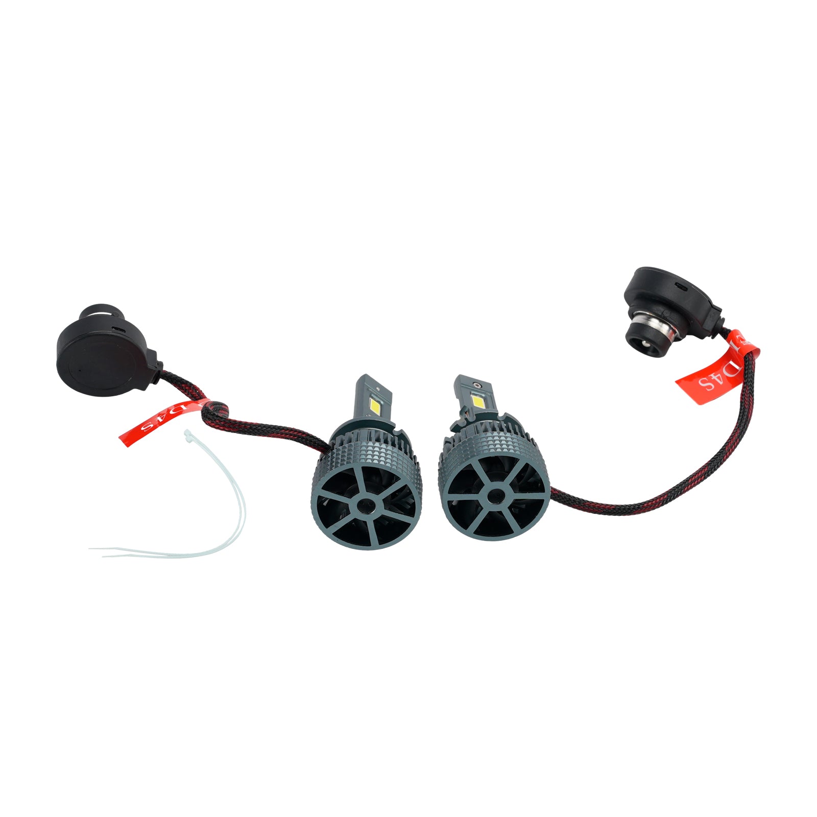 LED Headlight Bulb Kit High Low Beam Lamp D4S 12V 35W 6500K For HELLA