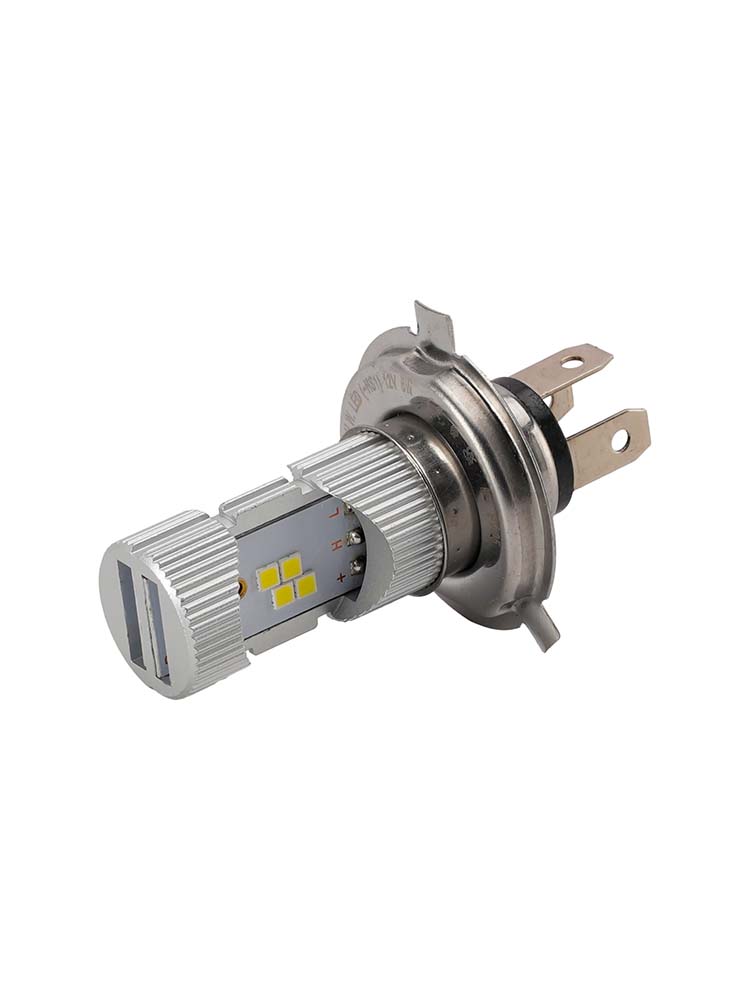 Motorcycle LED Headlight Bulb High Low Beam Lamp HS1 12V 9W 6500K For HELLA