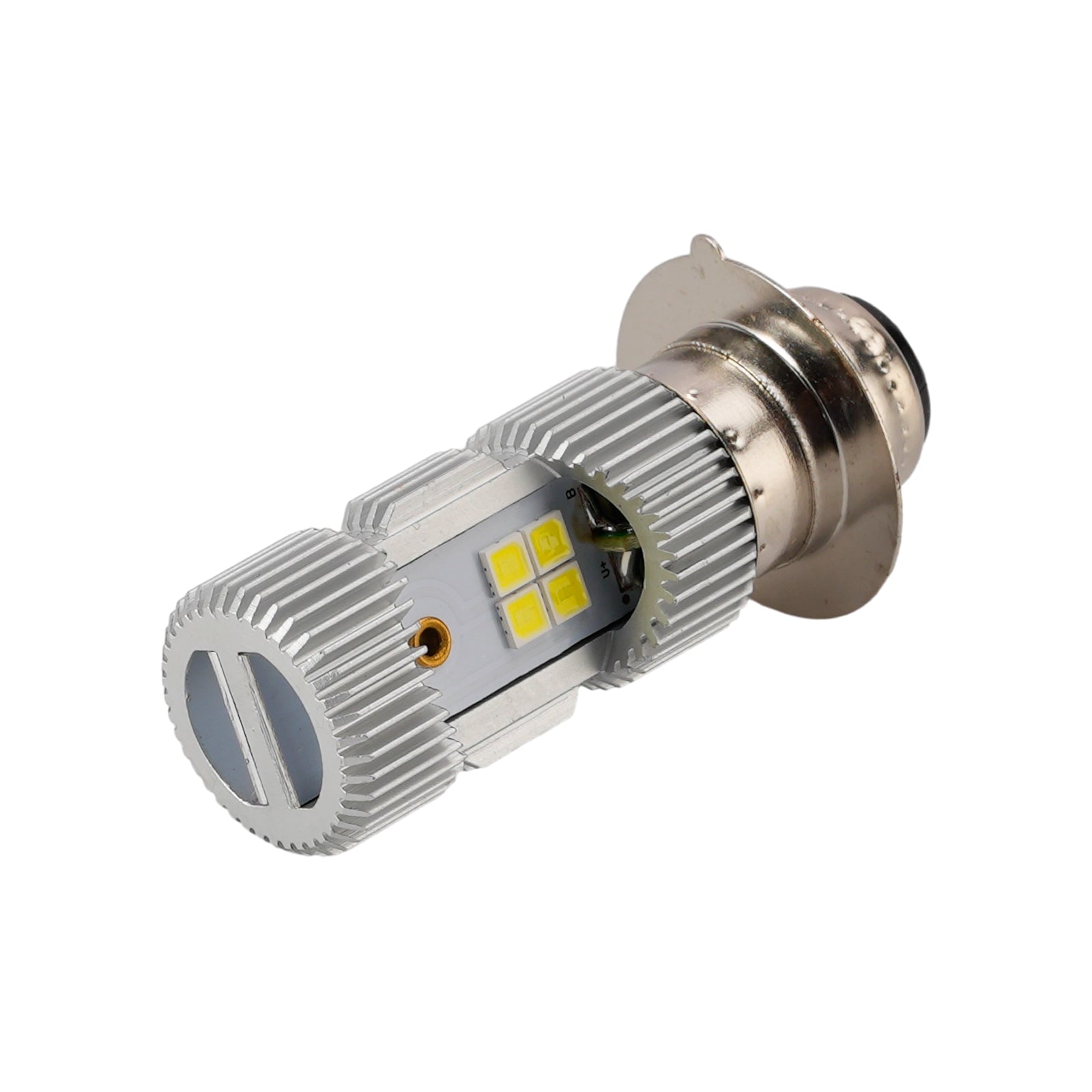 Motorcycle LED Headlight Bulb High Low Beam Lamp M5 12V 6W 6500K For HELLA